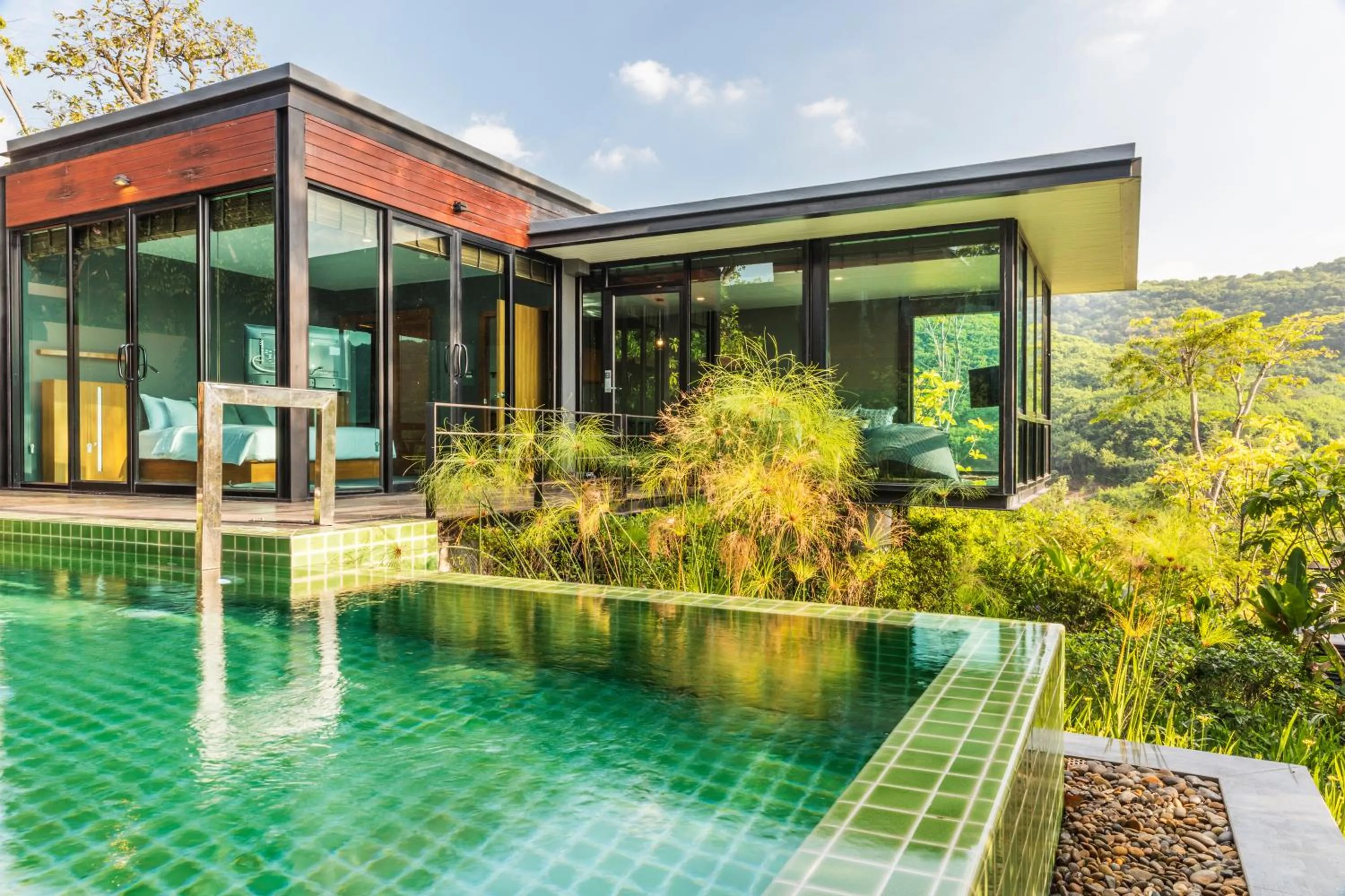 Swimming pool in The Paz Resort Khao Yai