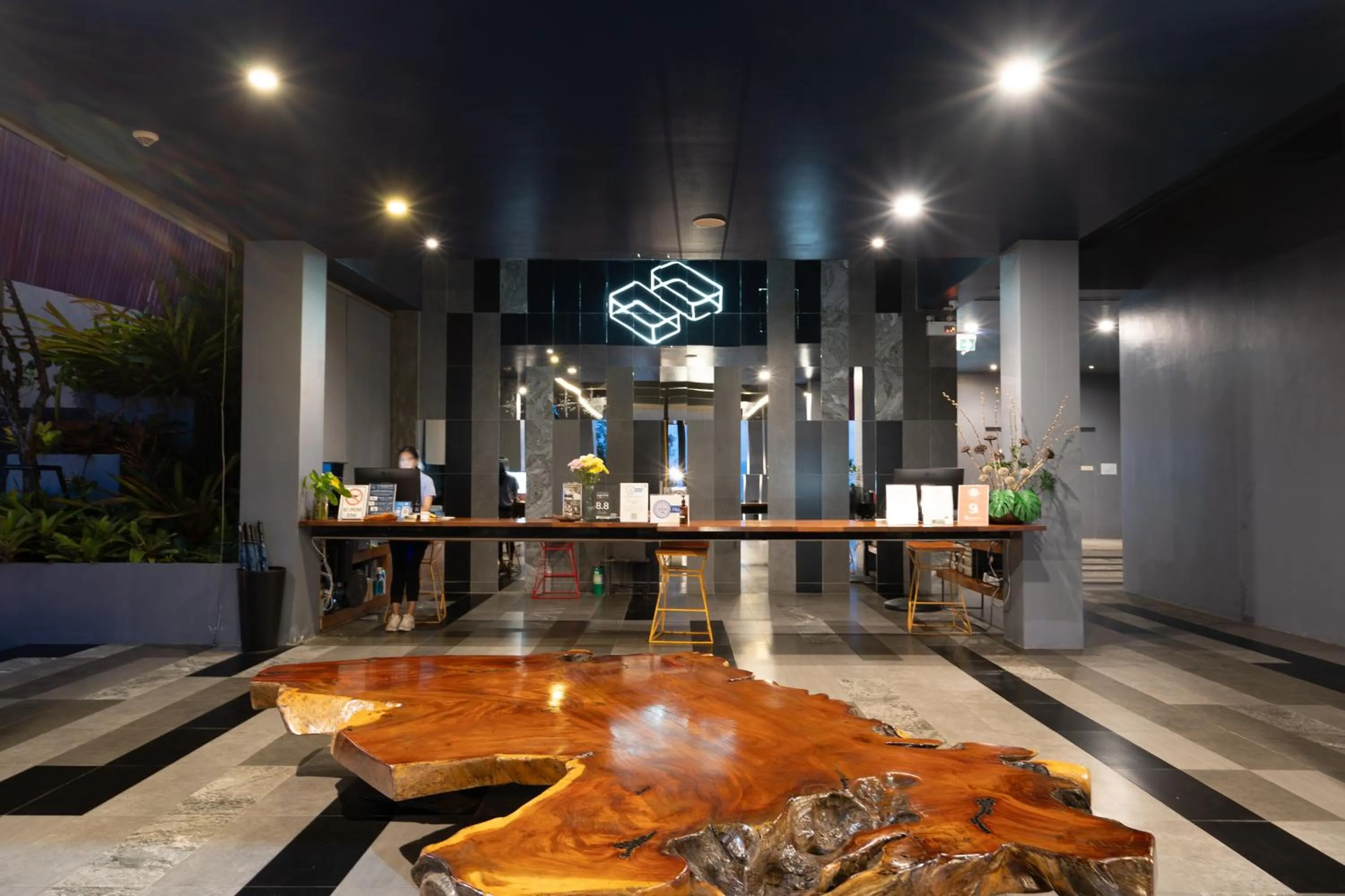 Lobby or reception in The Paz Resort Khao Yai