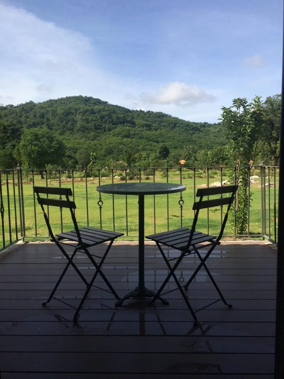 Balcony/Terrace in Mela Garden Retreat Cottage