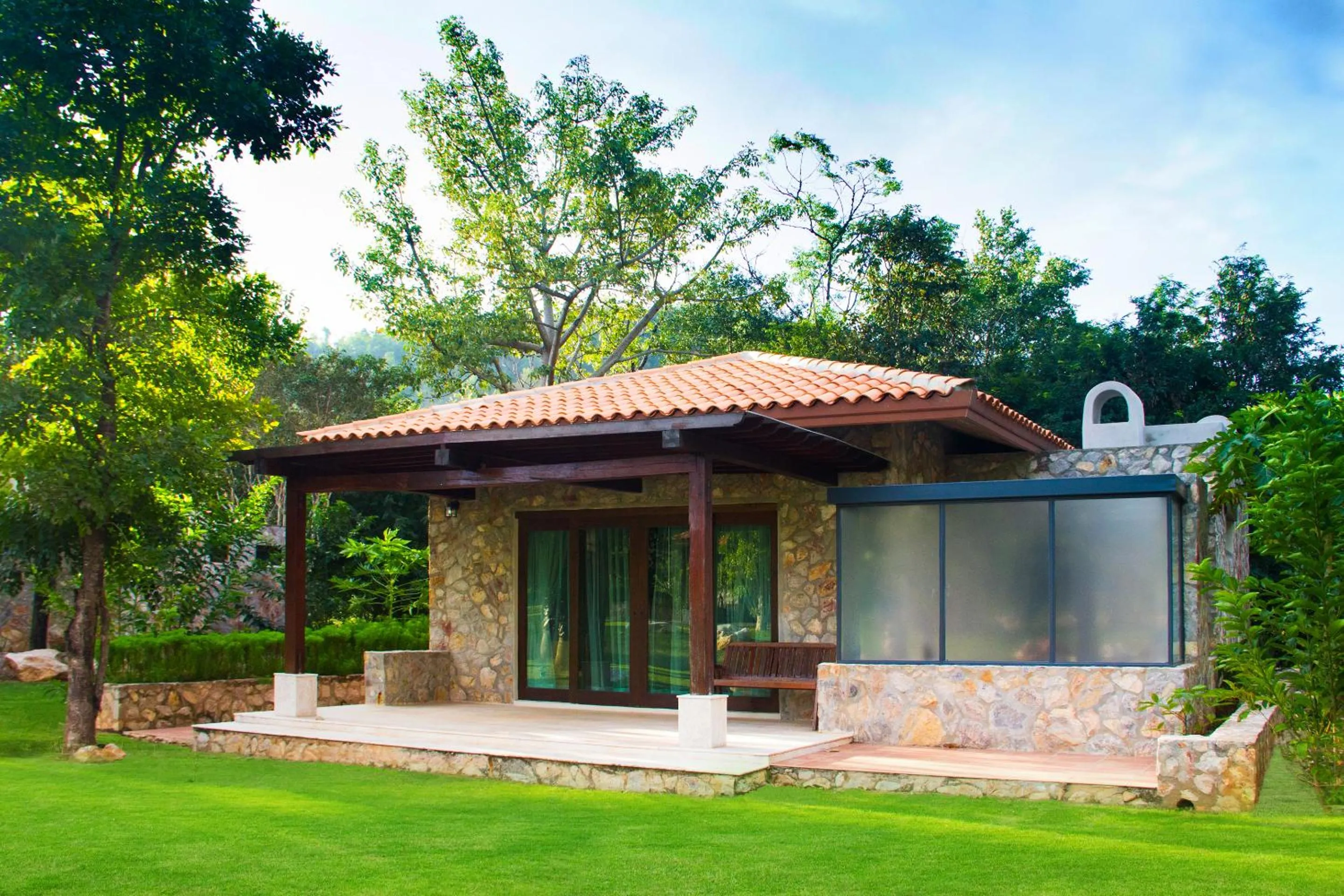 Property building in Mela Garden Retreat Cottage