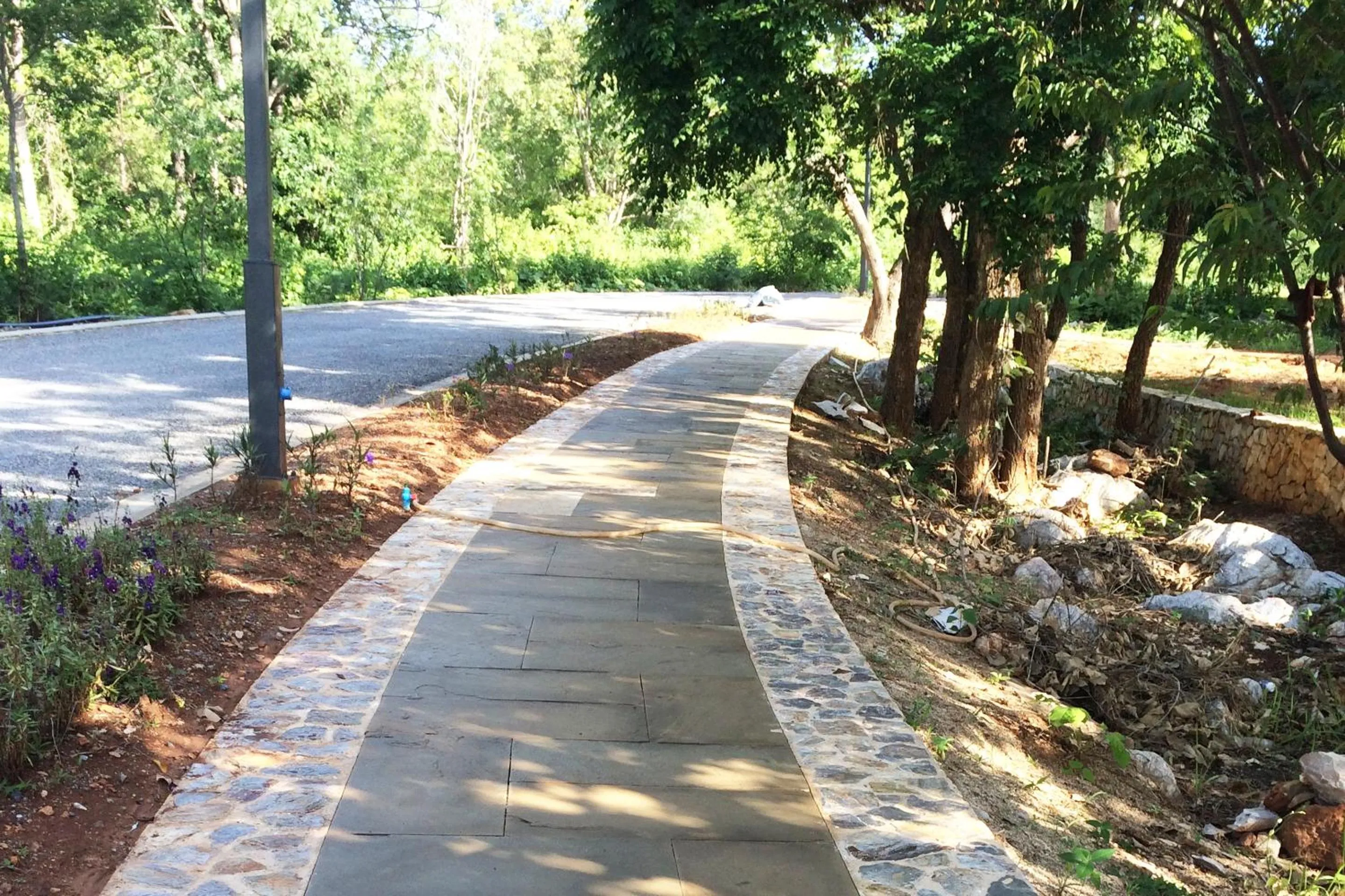 Garden view in Mela Garden Retreat Cottage