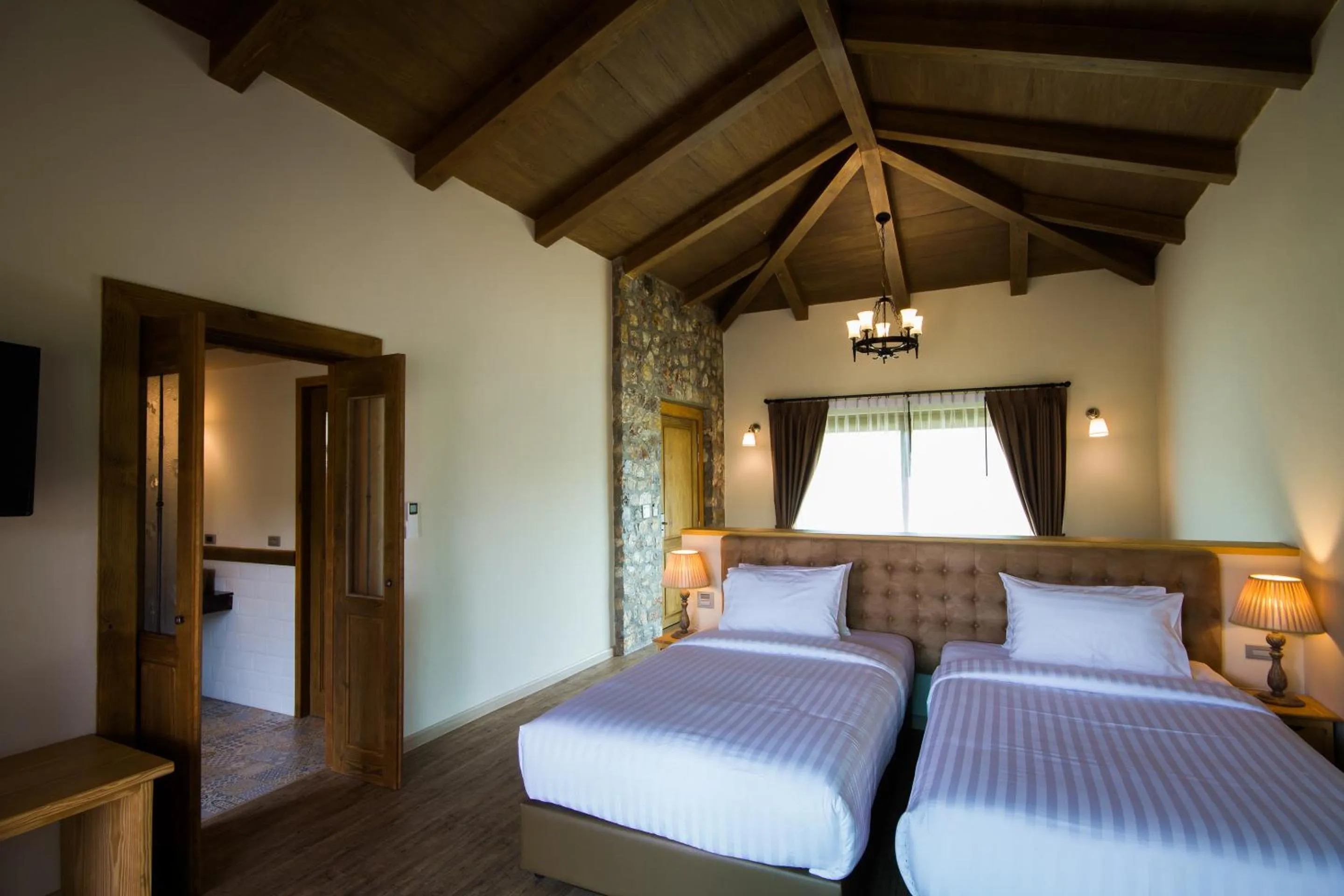 Bedroom, Bed in Mela Garden Retreat Cottage