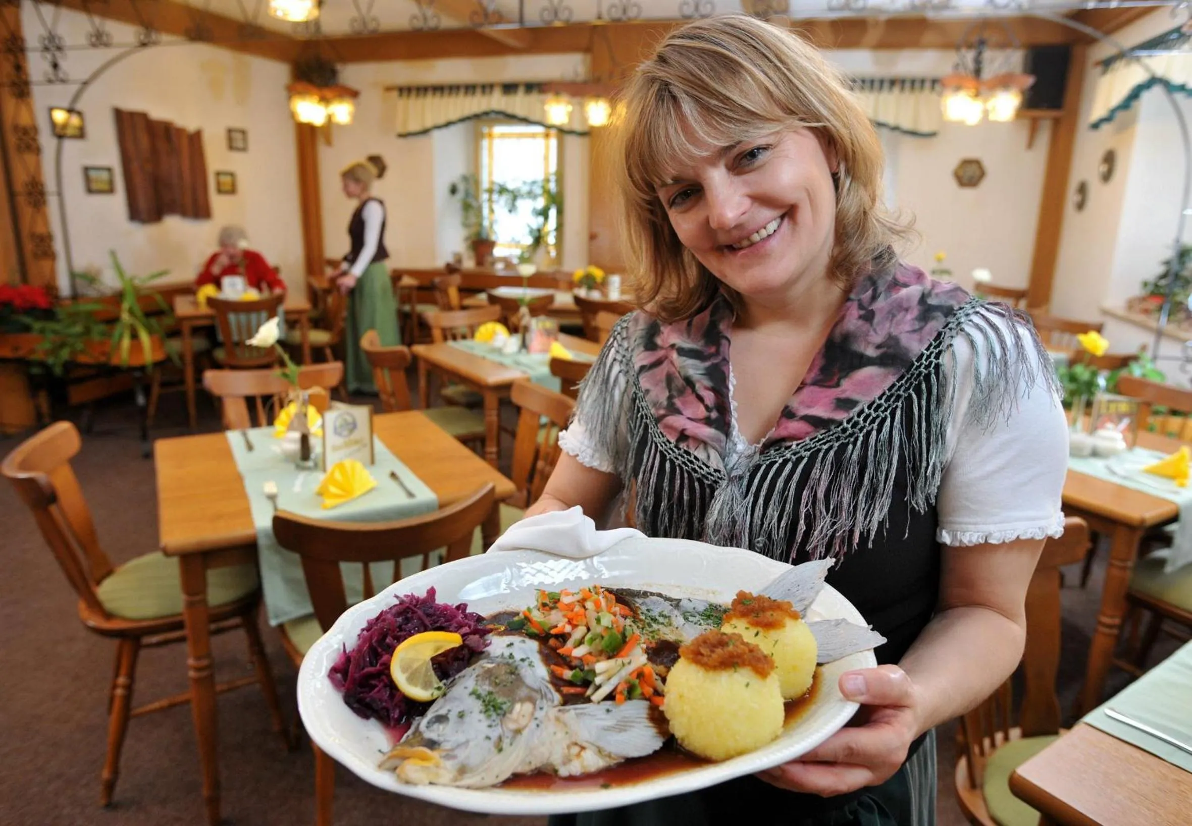Restaurant/places to eat in Hotel Gasthof zum Walfisch