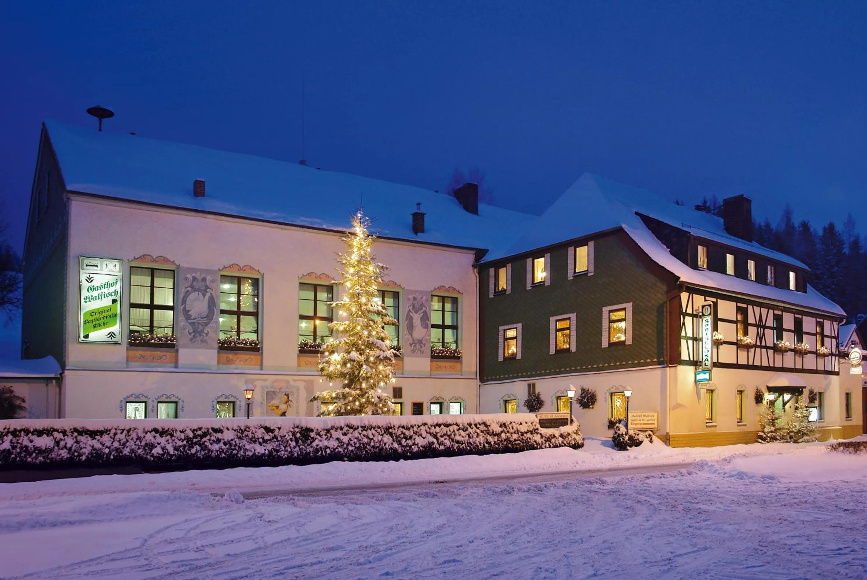 Winter in Hotel Gasthof zum Walfisch