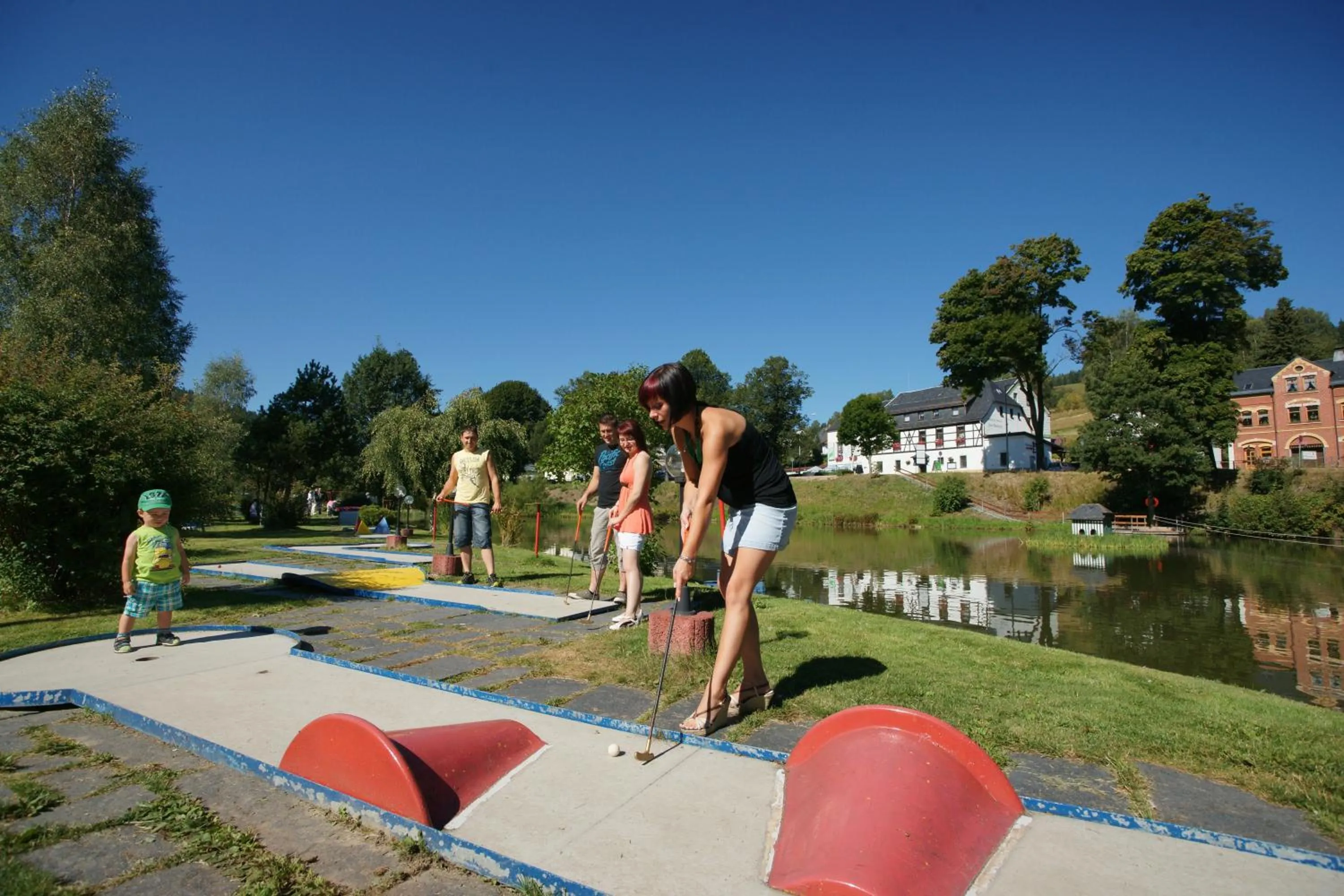 Minigolf in Hotel Gasthof zum Walfisch