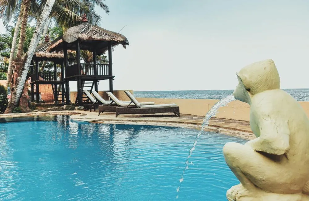 Sea view in Relax Bali Dive & SPA ocean front resort