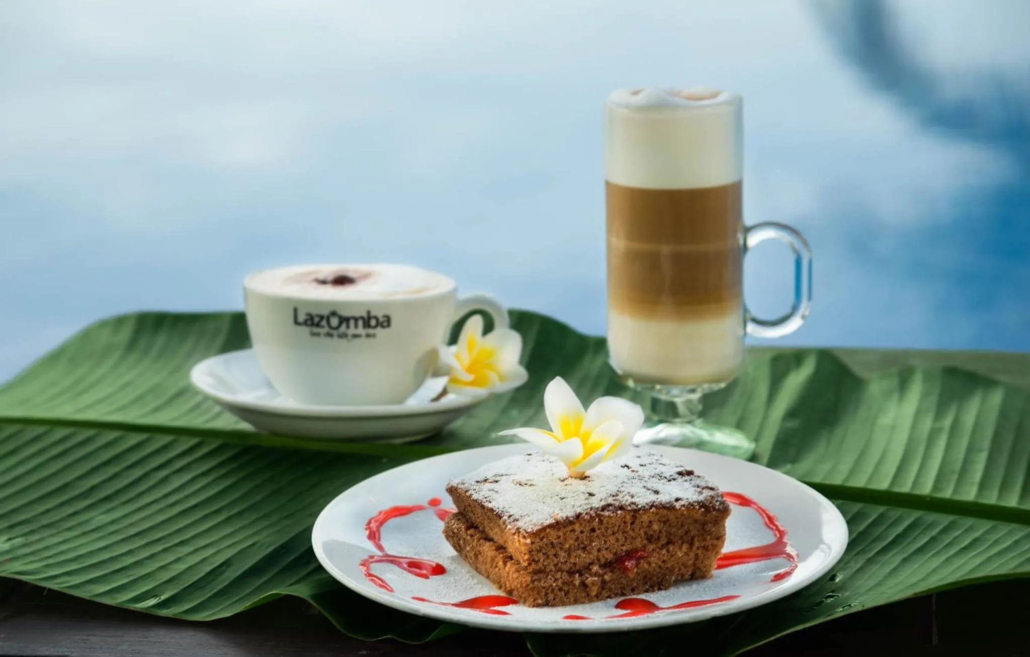 Breakfast in Relax Bali Dive & SPA ocean front resort