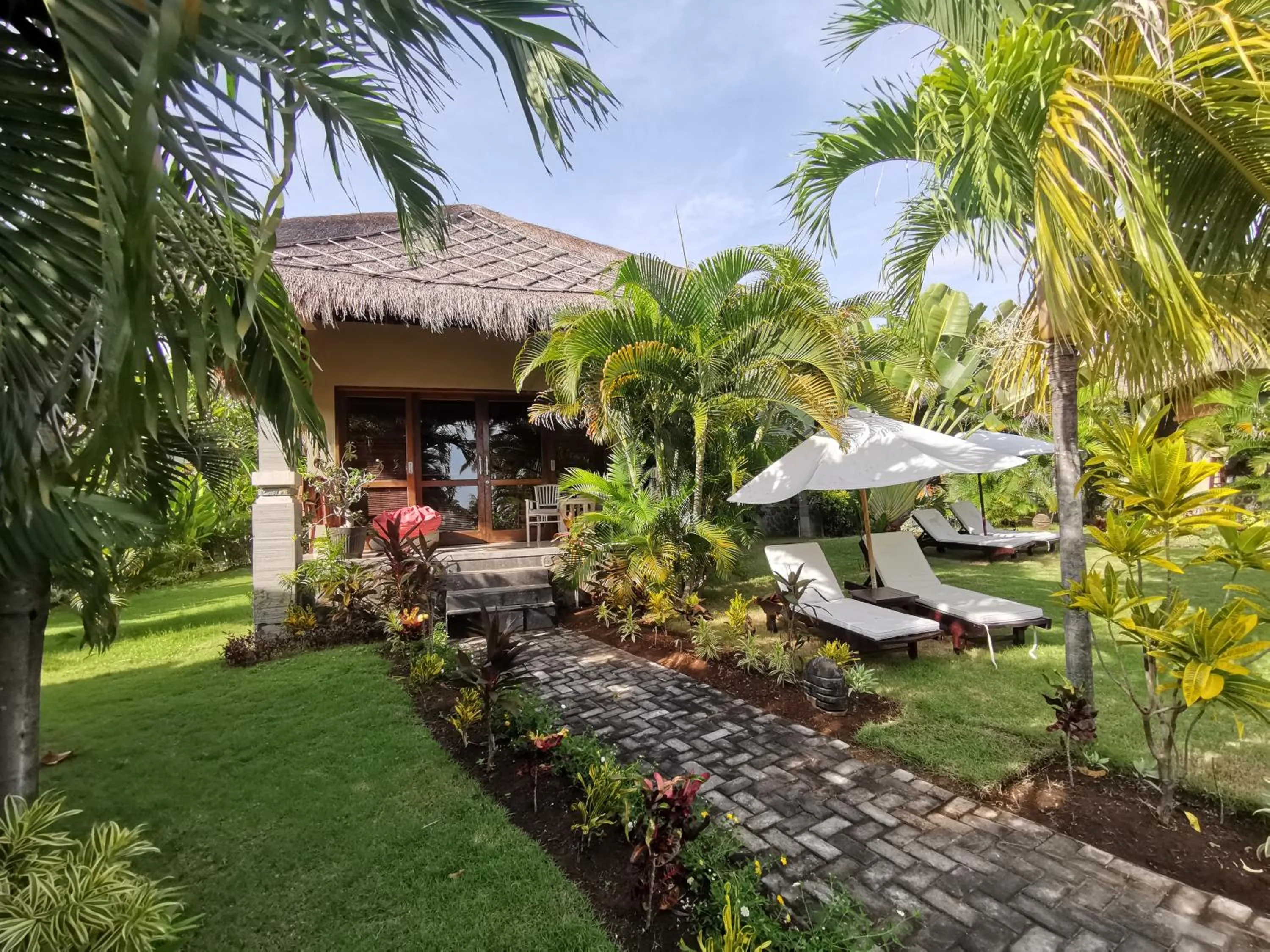 Property building in Relax Bali Dive & SPA ocean front resort