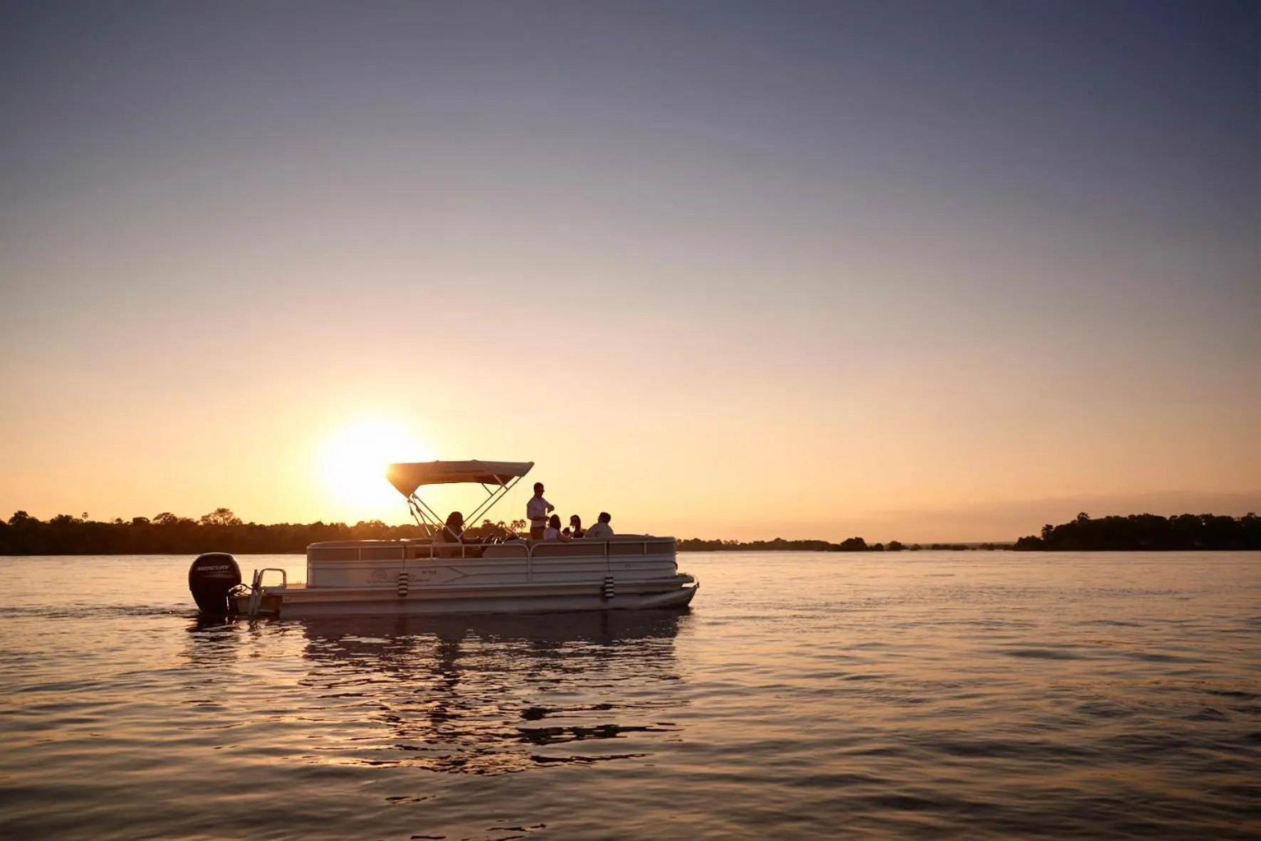 Natural landscape in Victoria Falls River Lodge