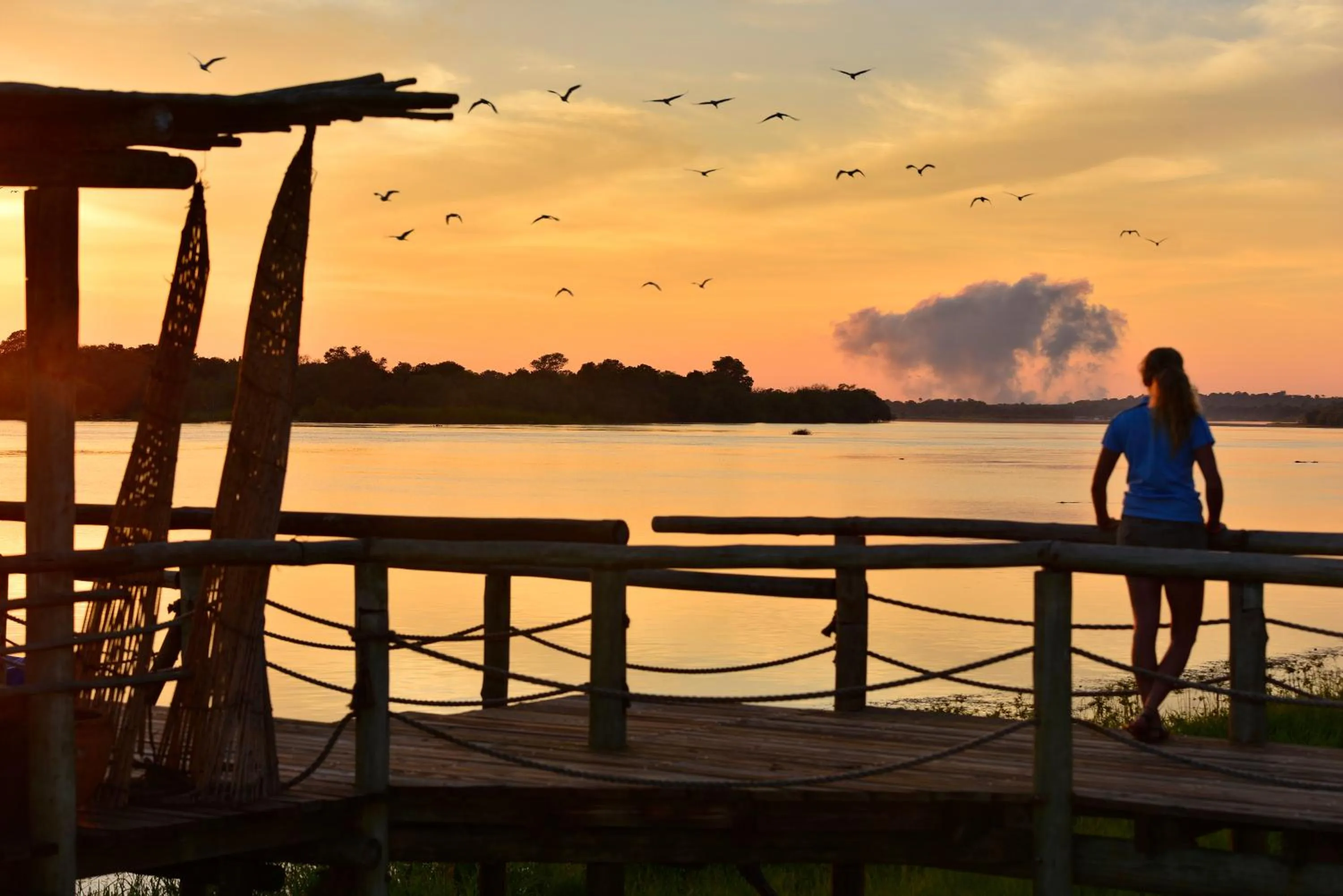 Restaurant/places to eat in Victoria Falls River Lodge