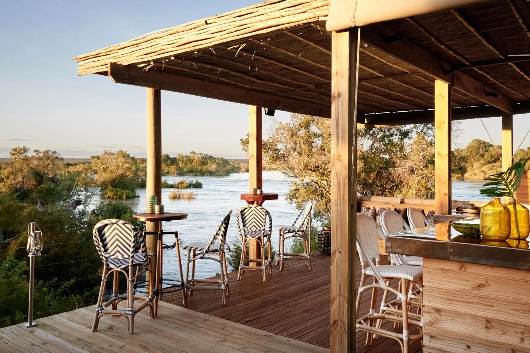 Balcony/Terrace in Victoria Falls River Lodge