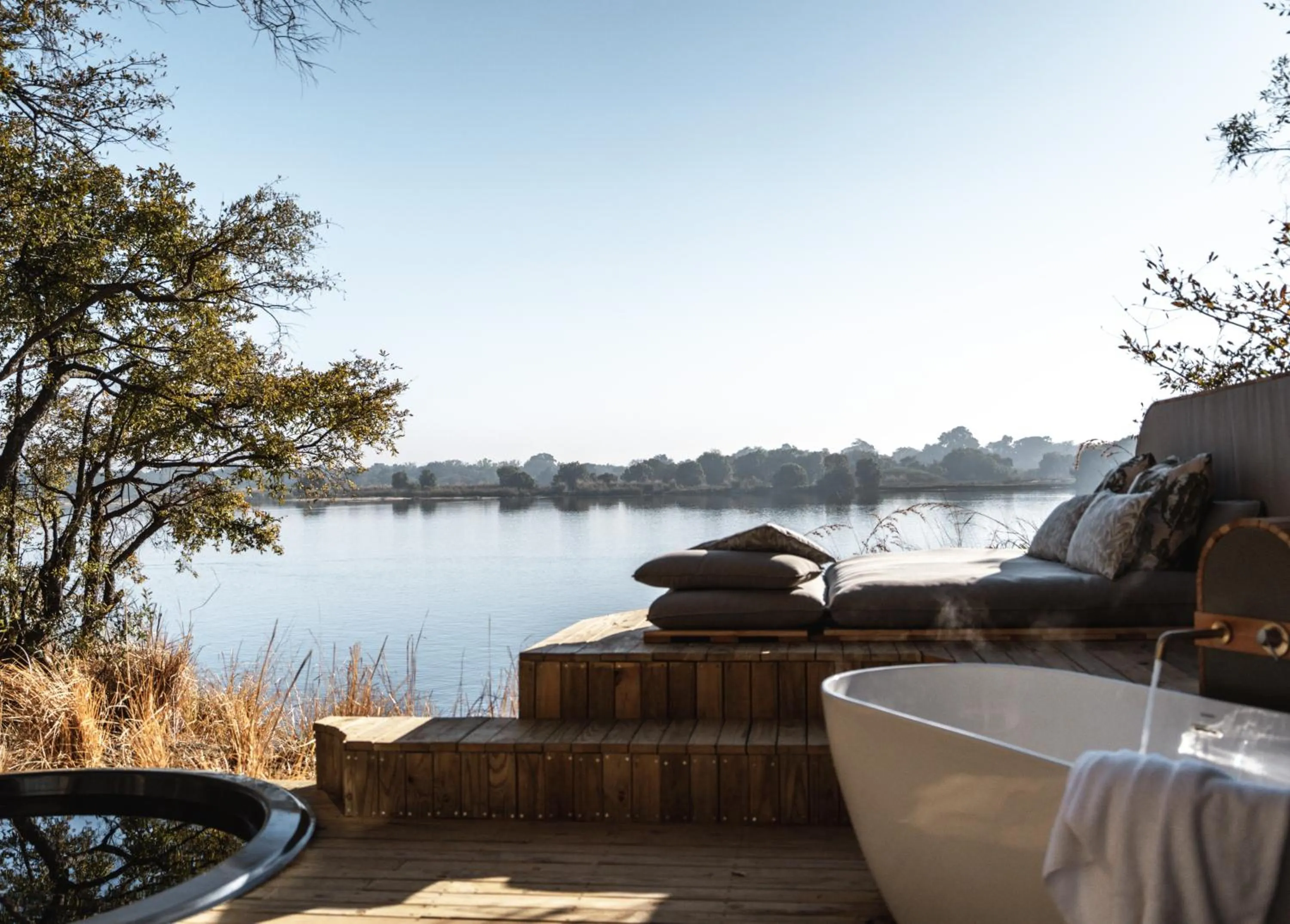 View (from property/room) in Victoria Falls River Lodge