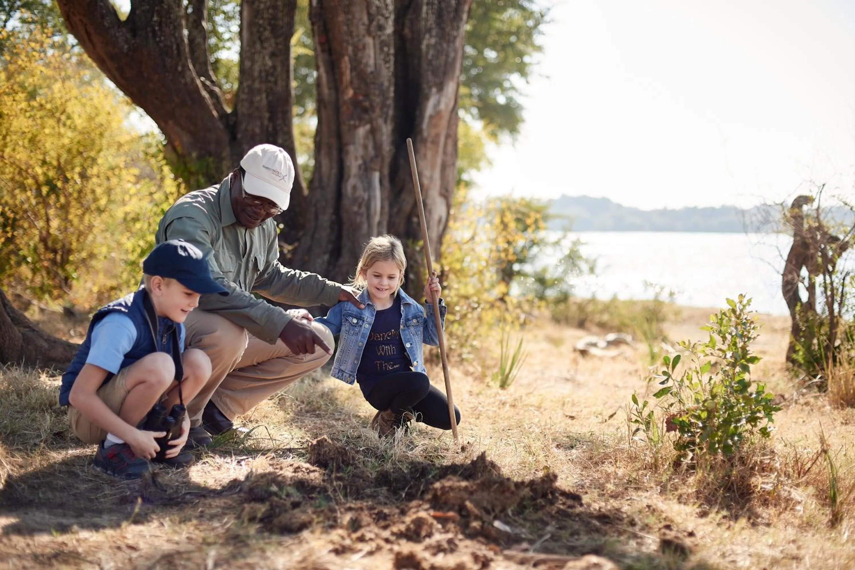 children in Victoria Falls River Lodge