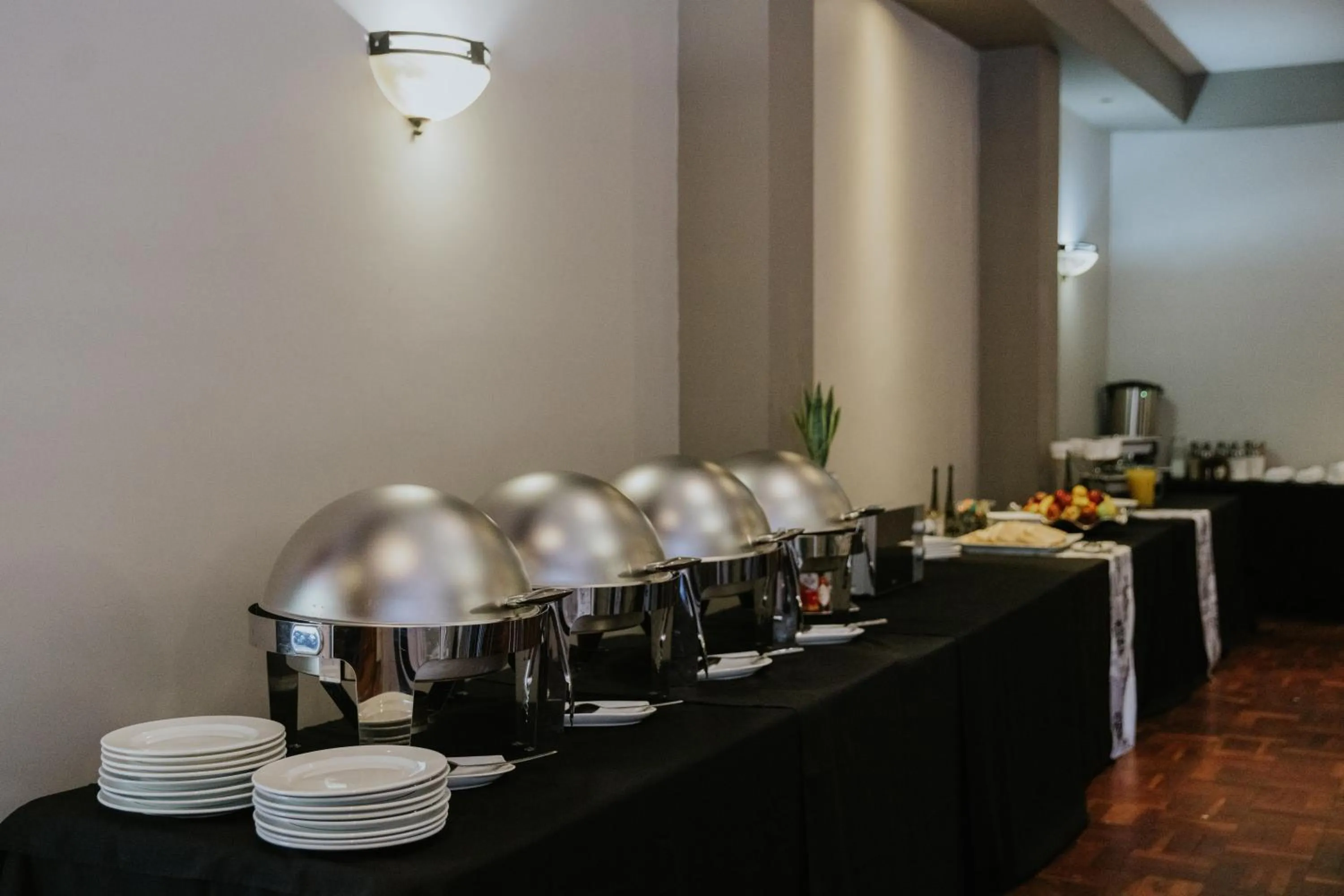 Breakfast in Le Grand Chateau Hotel