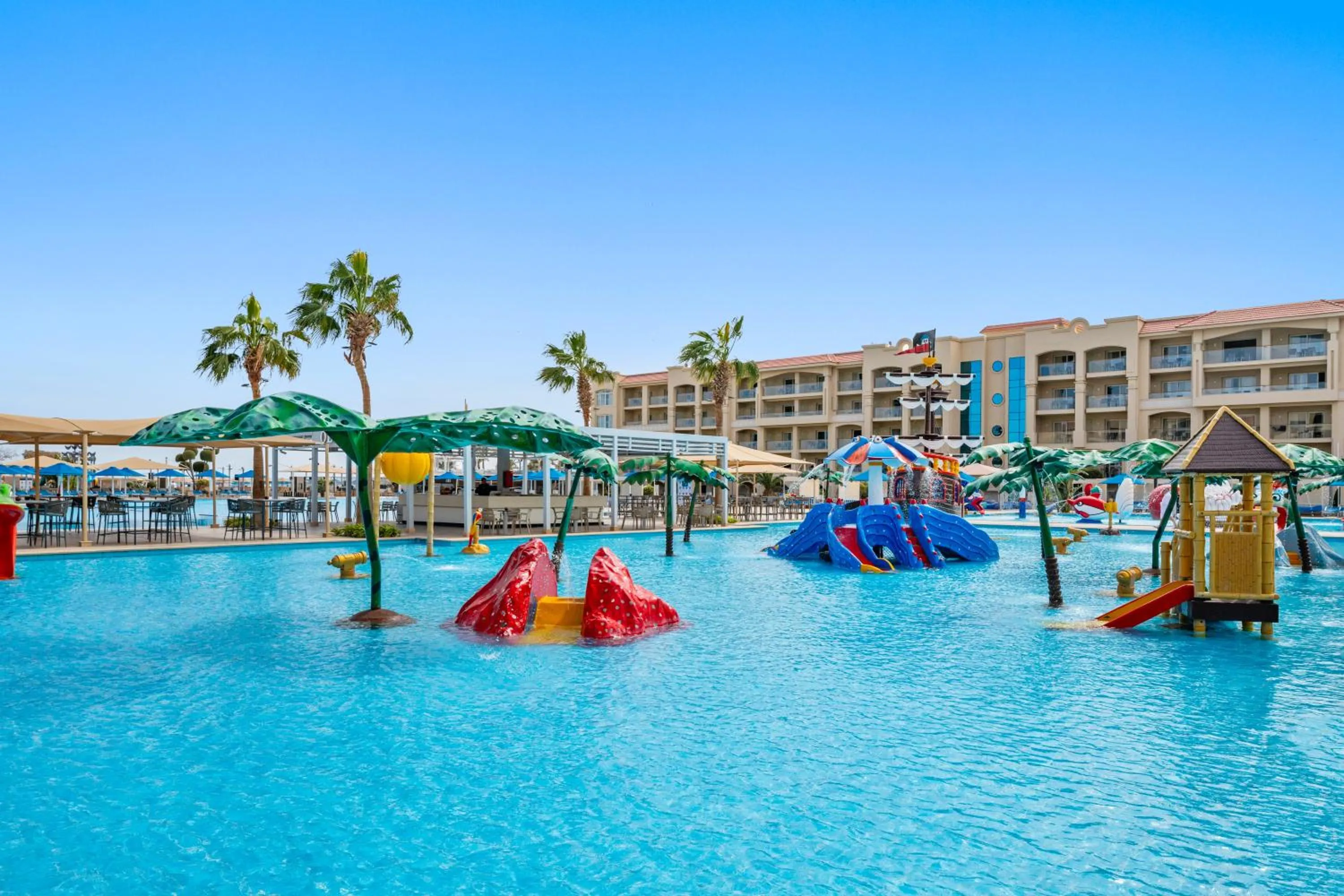 Aqua park in Pickalbatros White Beach Resort - Hurghada