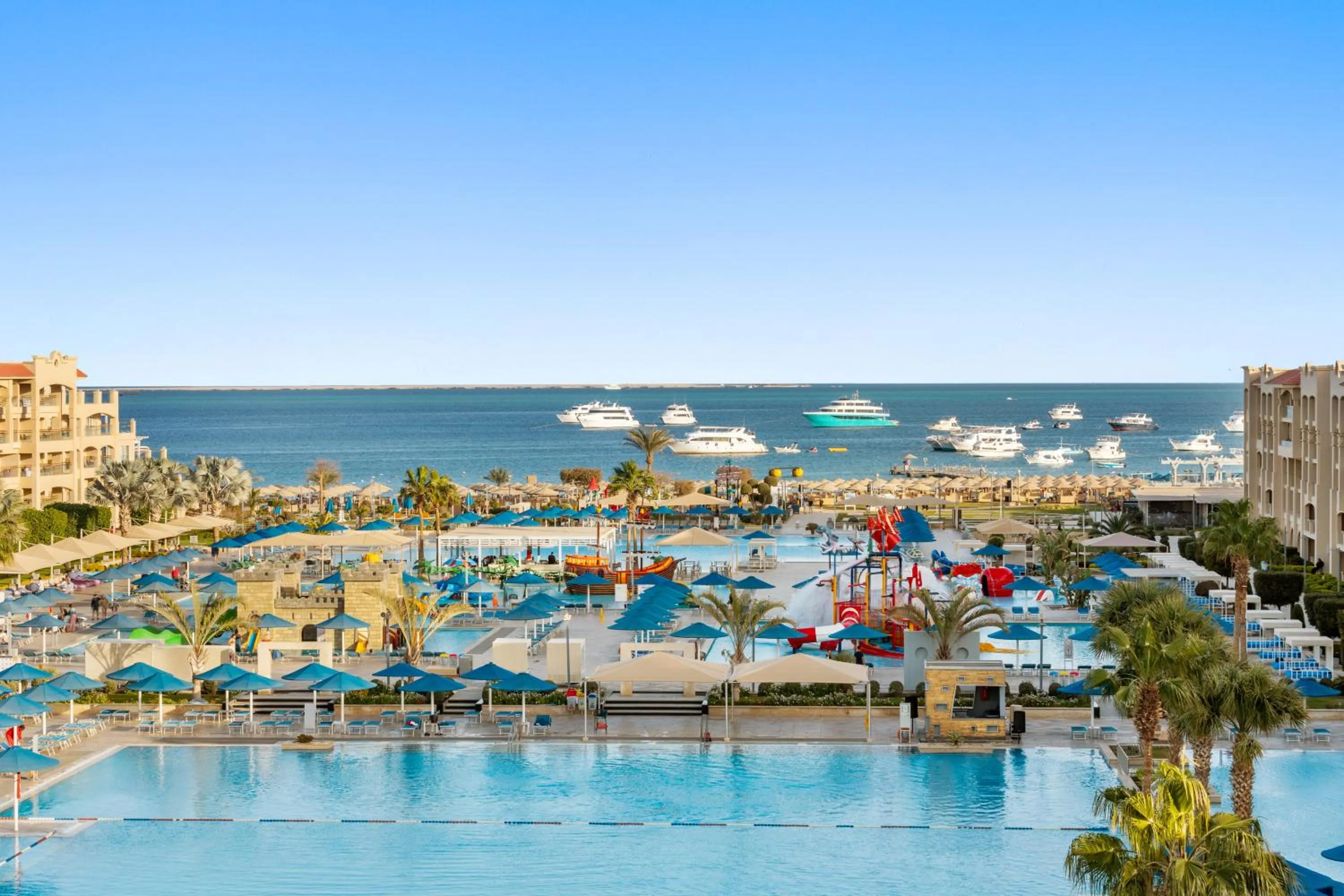 Bird's eye view in Pickalbatros White Beach Resort - Hurghada
