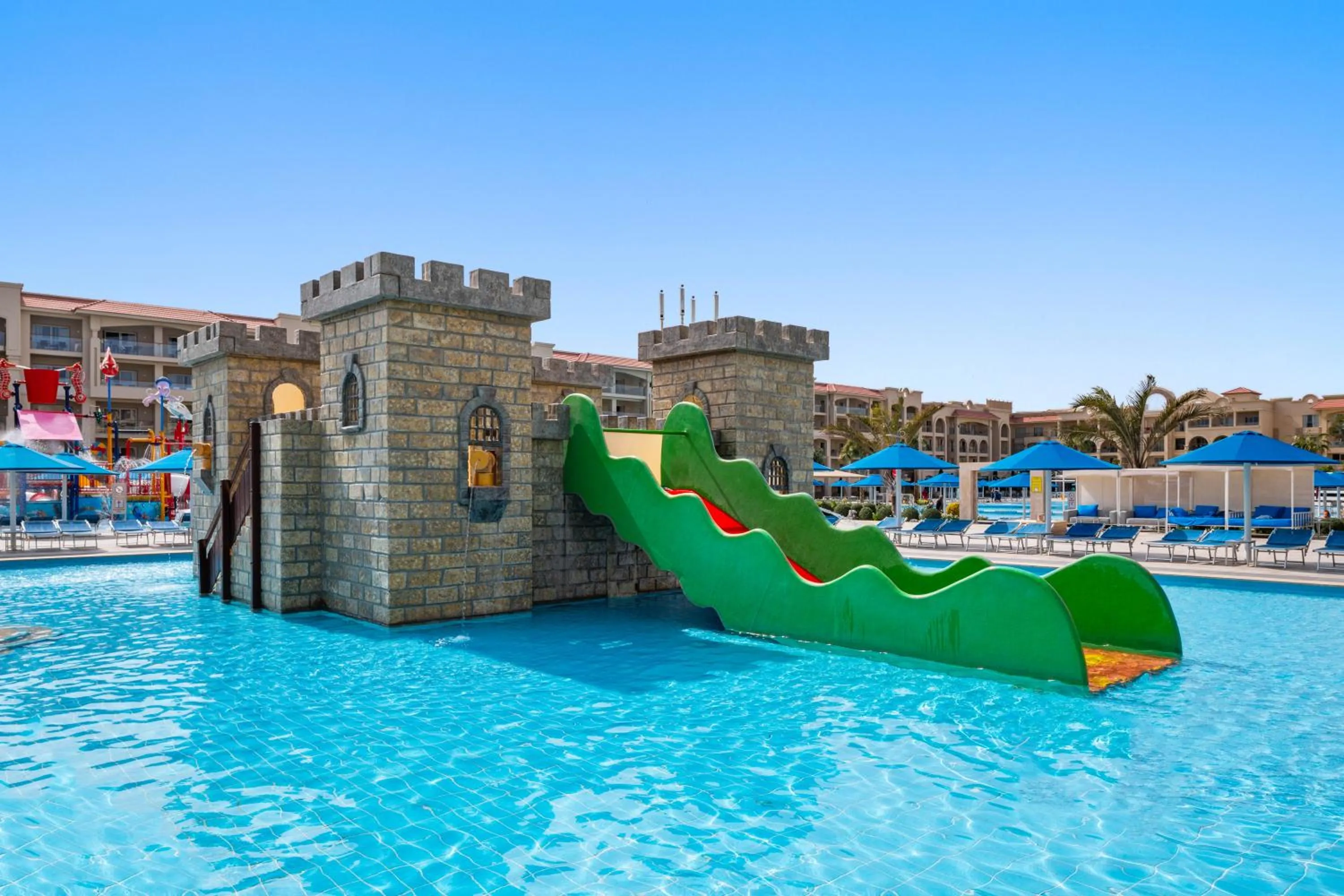 Aqua park in Pickalbatros White Beach Resort - Hurghada