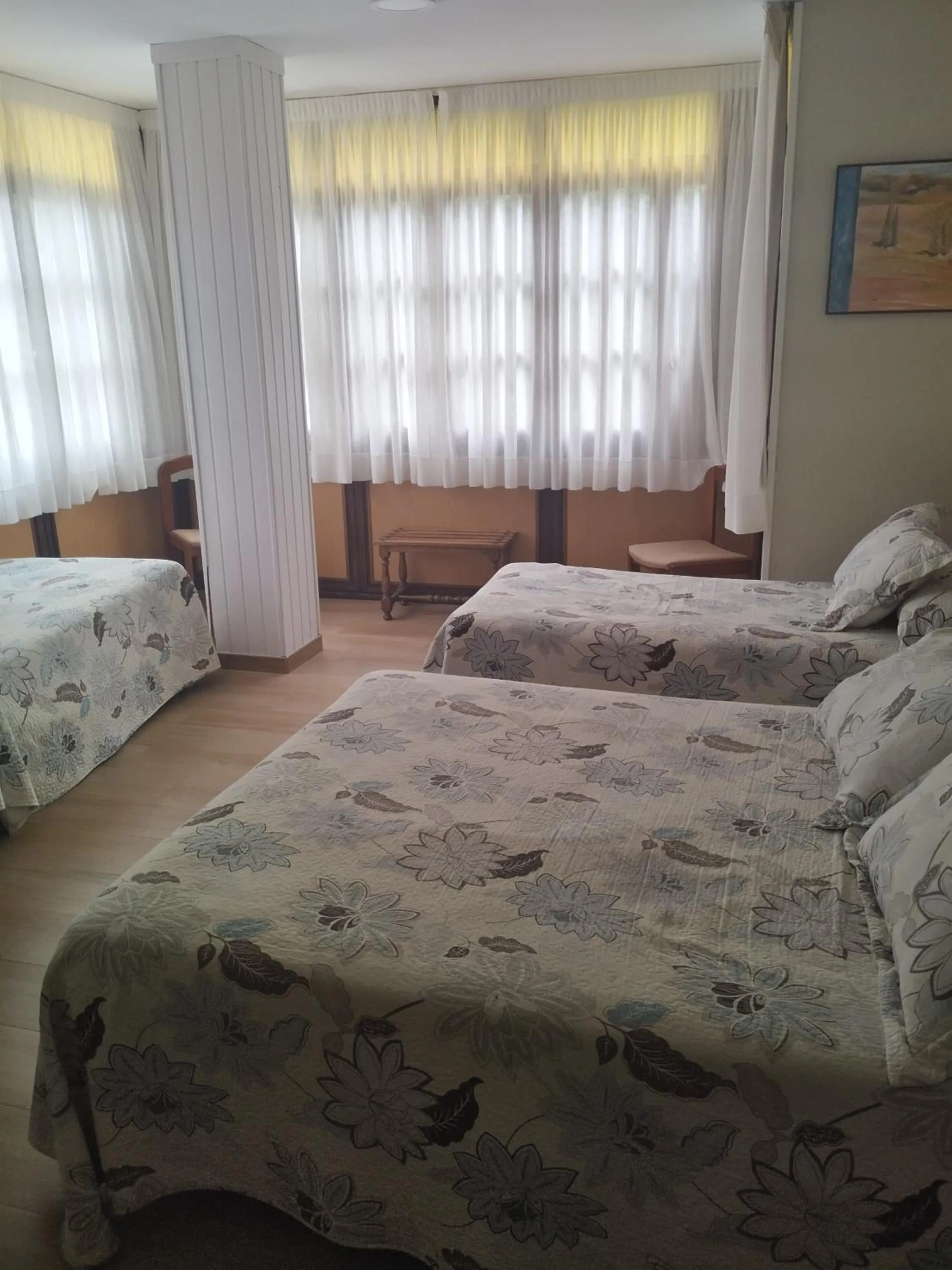 Bed in Hotel Los Hidalgos