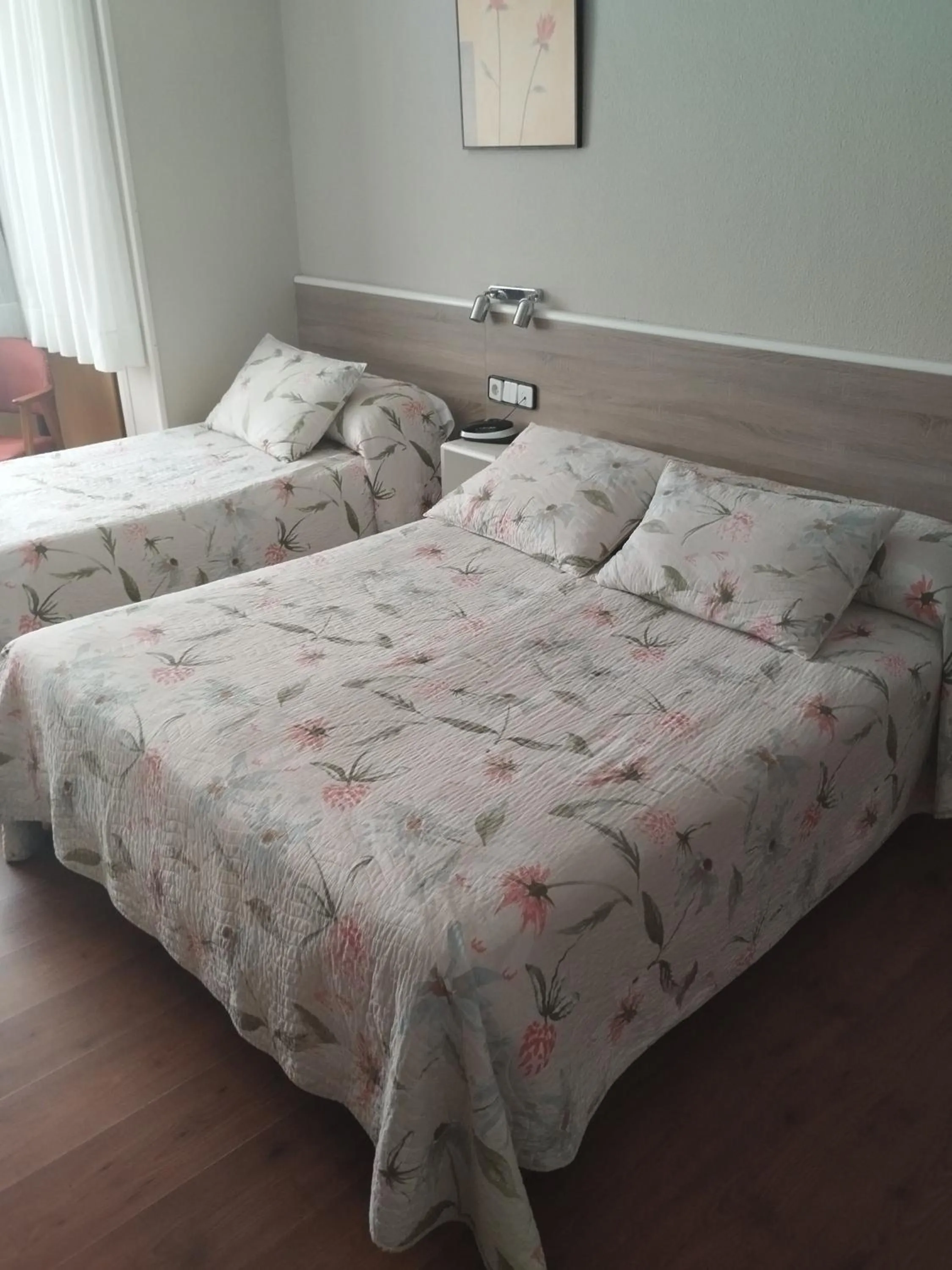 Bed in Hotel Los Hidalgos