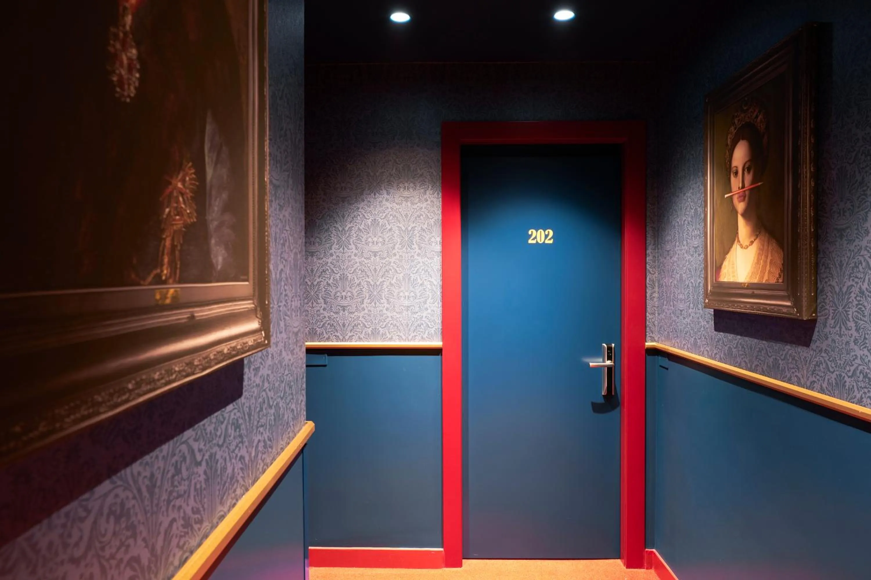 Decorative detail in Clerici Boutique Hotel