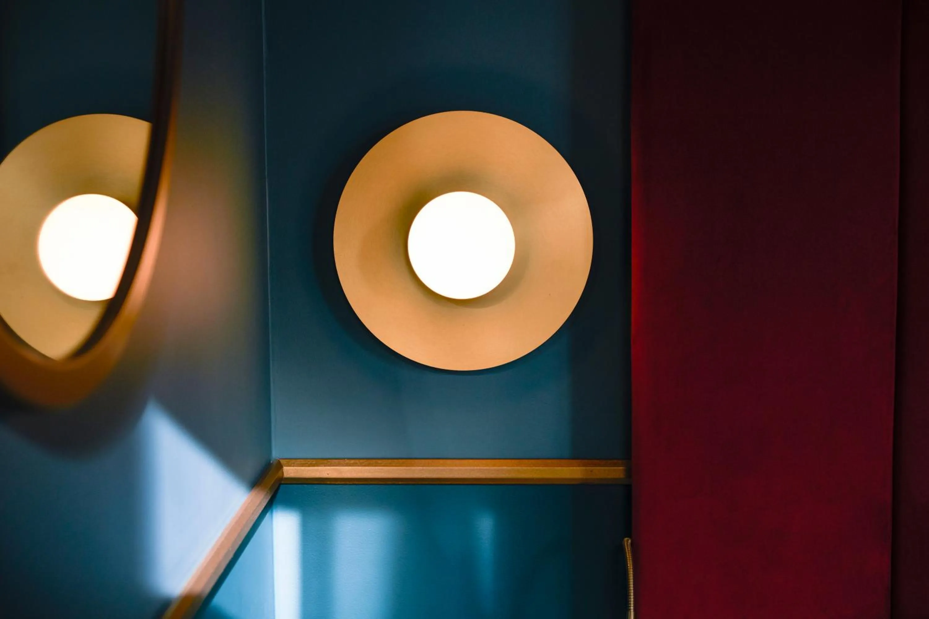 Decorative detail in Clerici Boutique Hotel