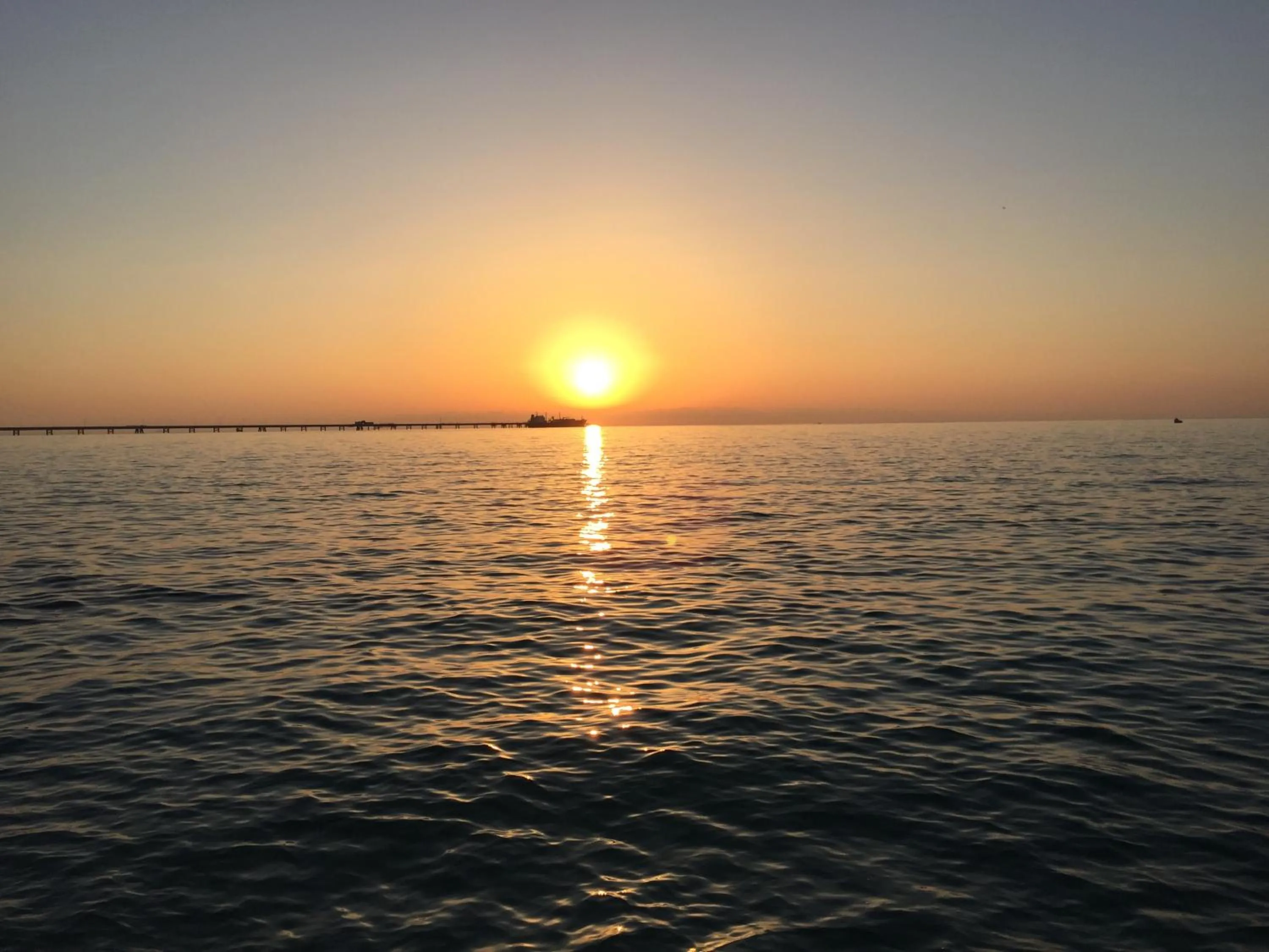 Sunset in Hotel Ellymar