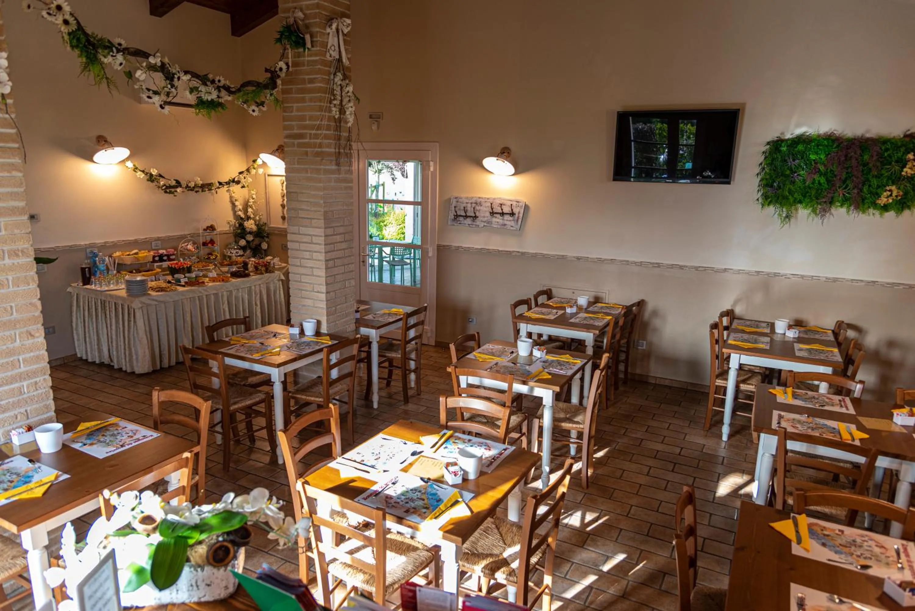 Lobby or reception in Agriturismo B&B Vista Parco