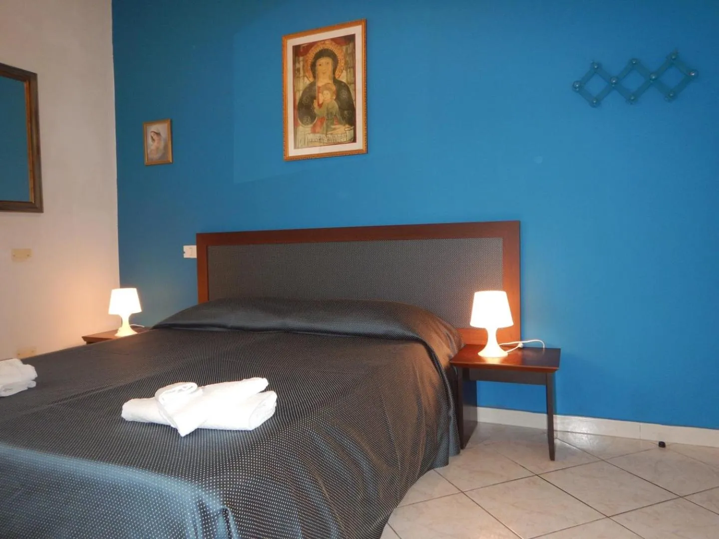 Bedroom, Bed in Ville Paola e Daniela