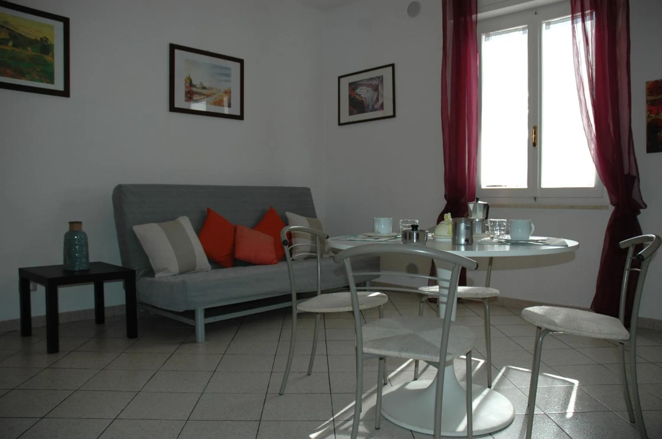 Living room in Ville Paola e Daniela