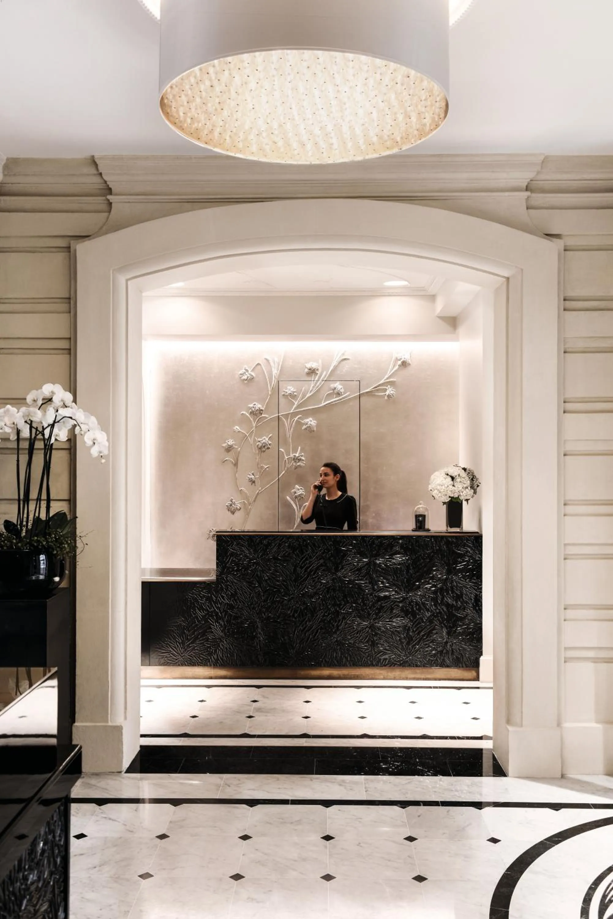 Lobby or reception in Le Narcisse Blanc