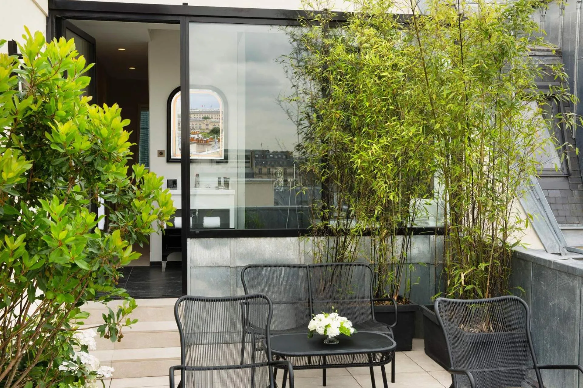 Balcony/Terrace in Le Narcisse Blanc