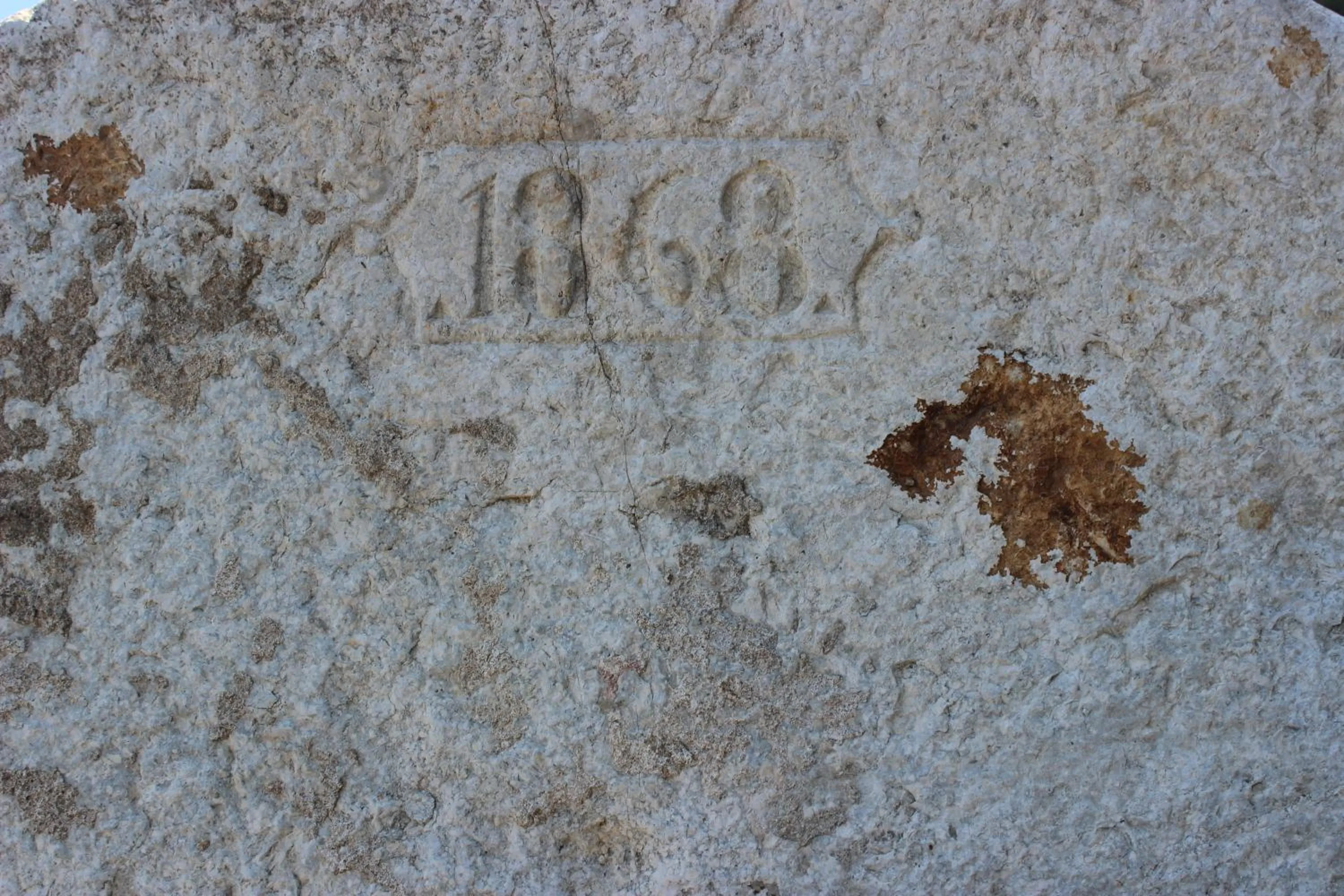 Decorative detail in B&B Le Macine 1868