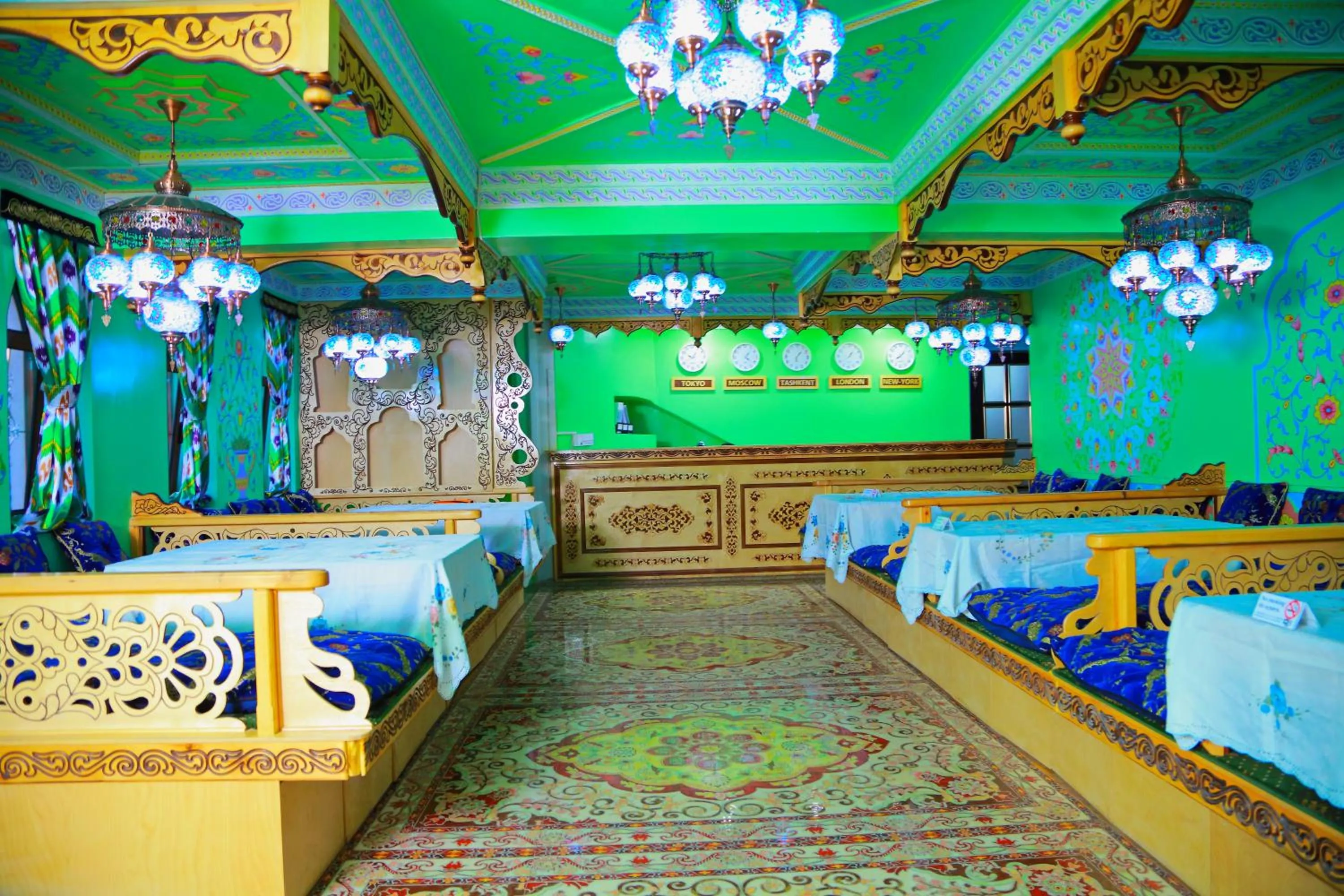 Communal lounge/ TV room in HON SAROY - immerse atmosphere in the epoch of the khans