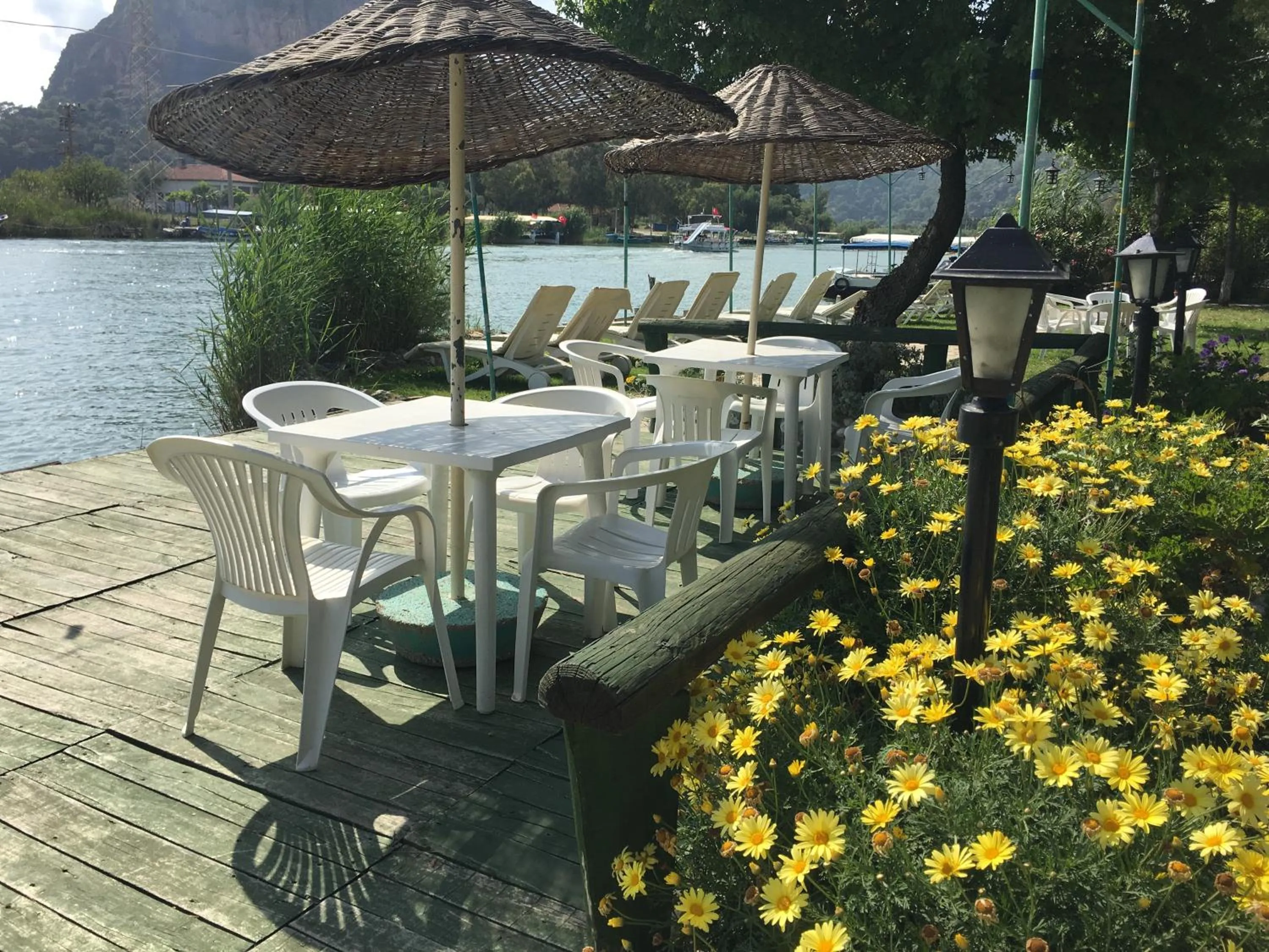 Patio in Asur Apart & Villa Asur