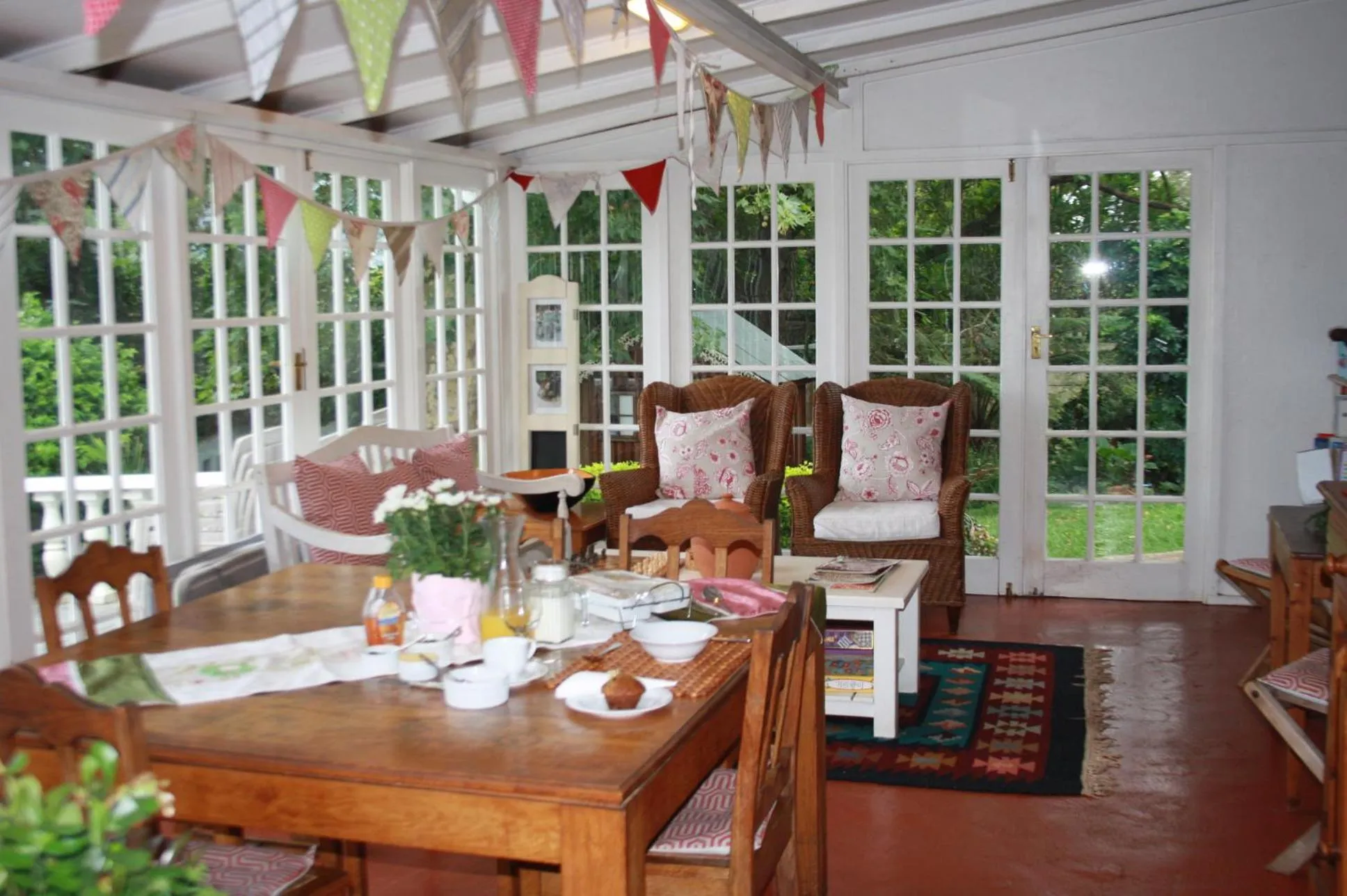 Living room in A Garden Suite B&B