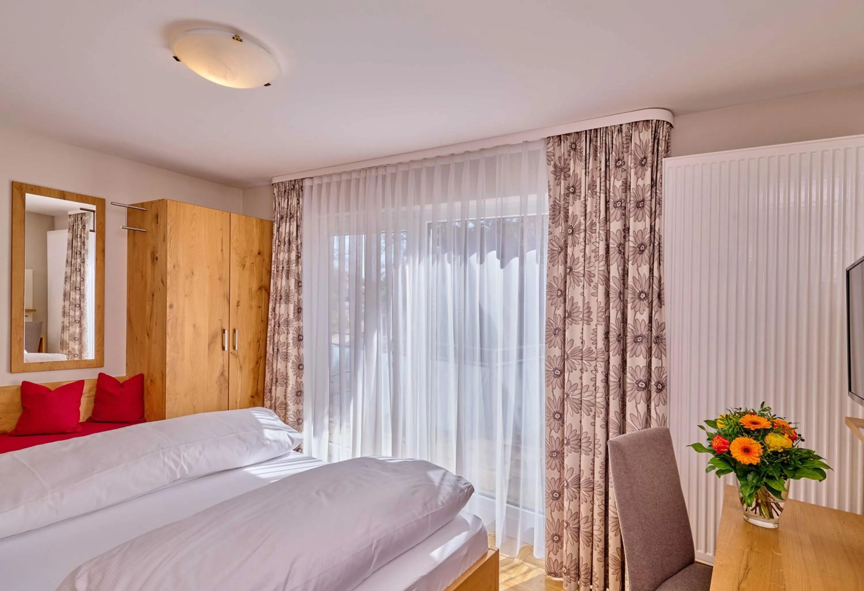 Bed in Gasthof Schweizerhof