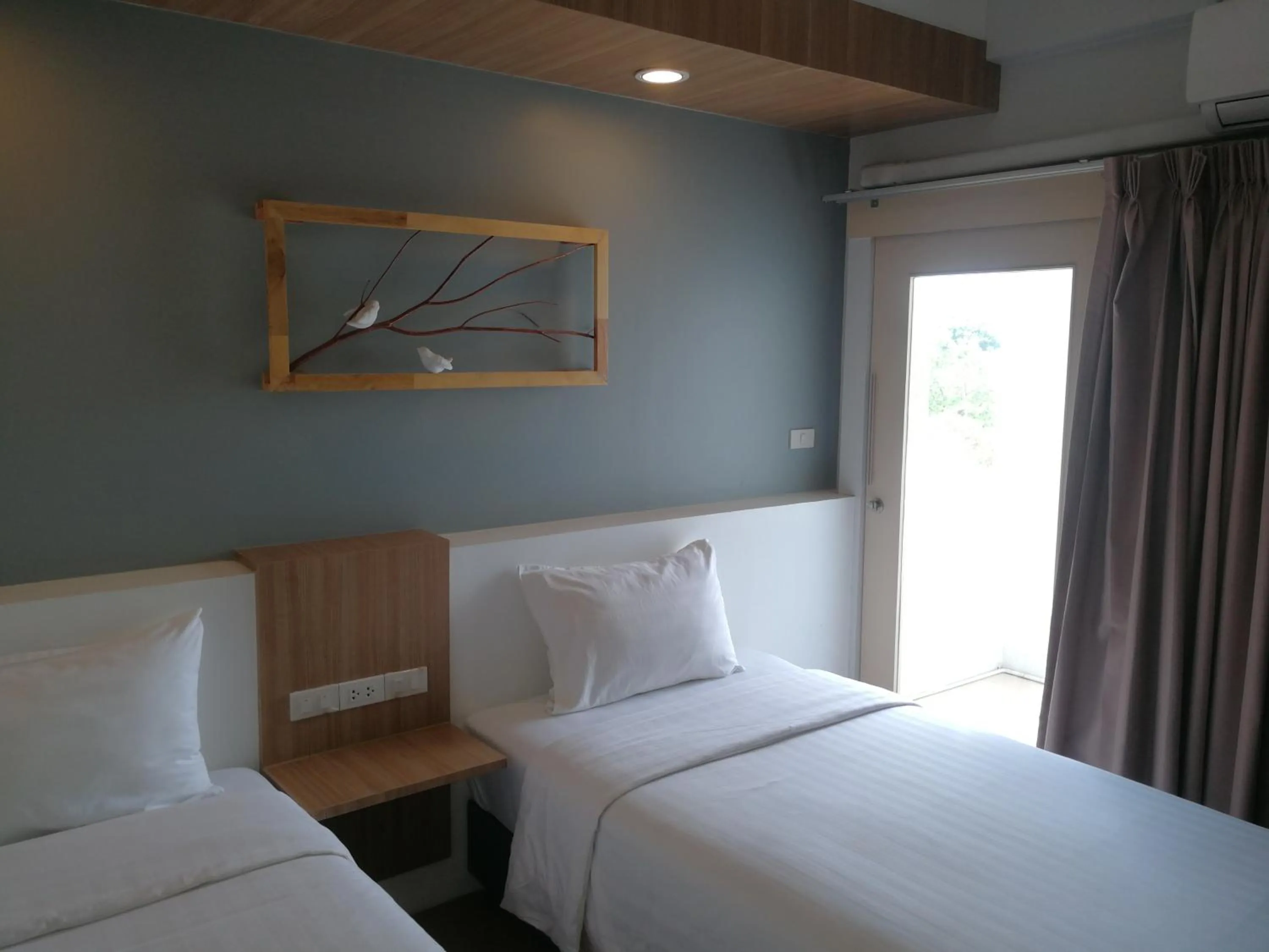 Bedroom, Bed in Shade House - Bitec Bangna