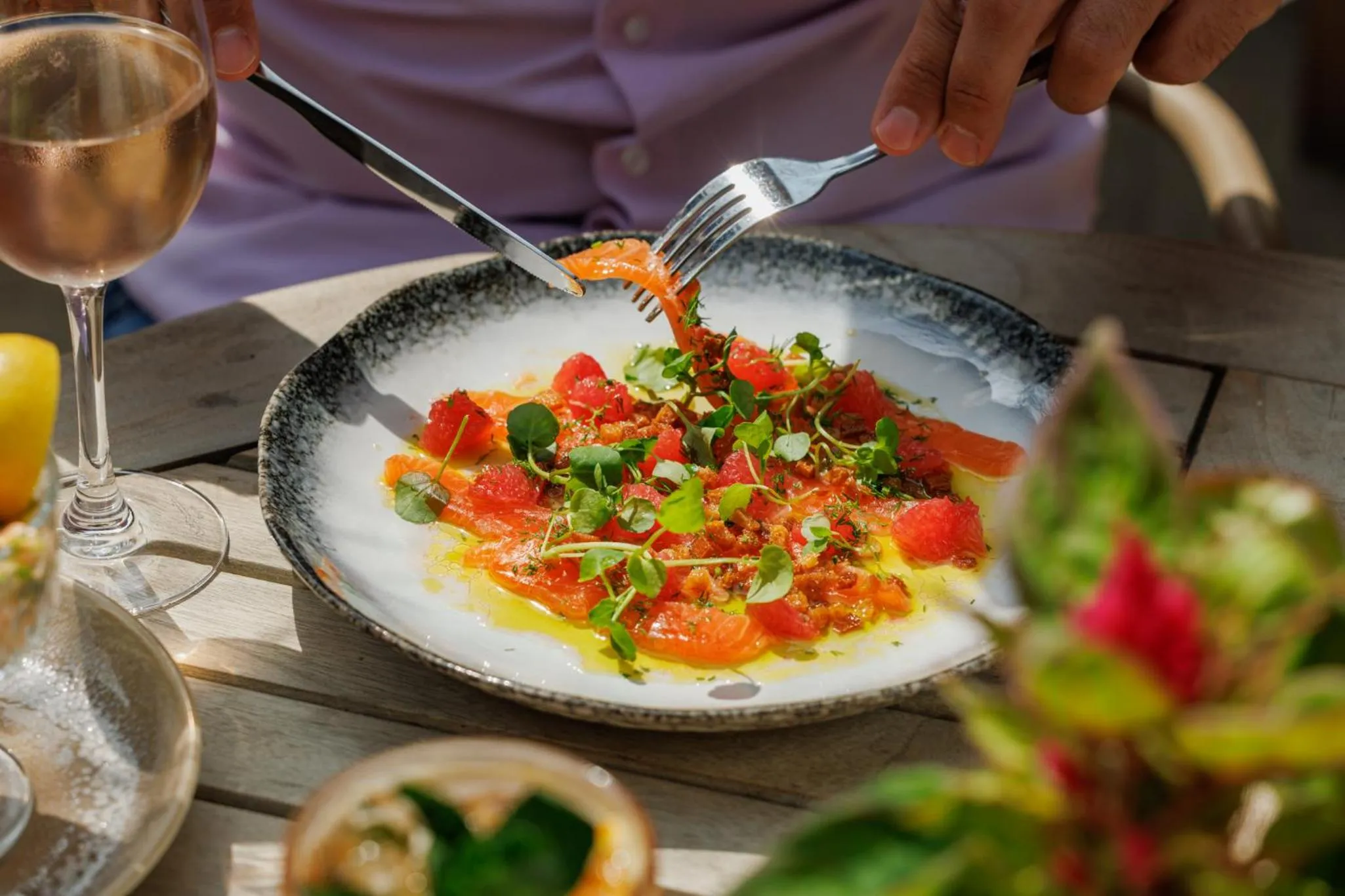 Food close-up in The Drummond at Albury