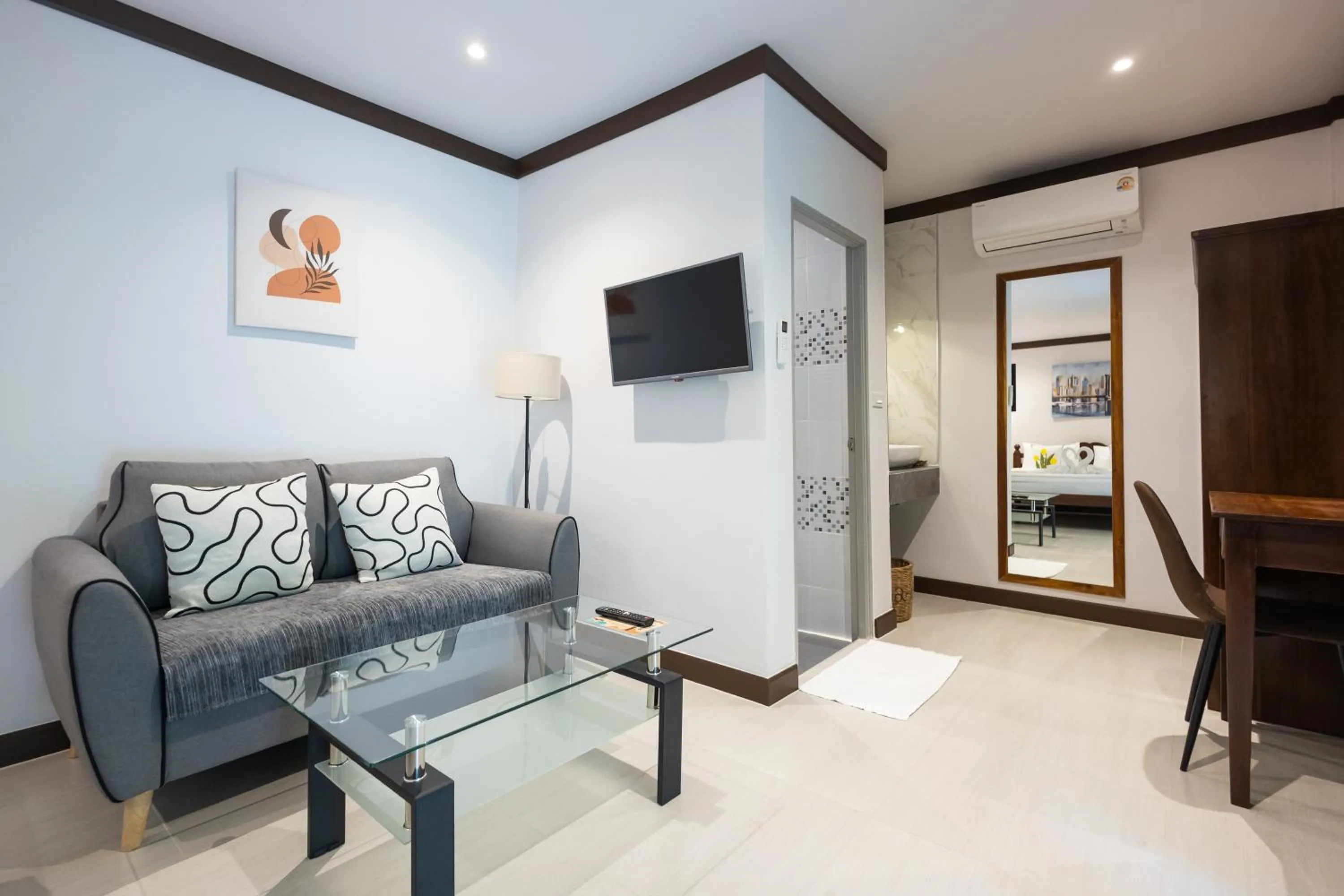 Living room in Bang Po Hut