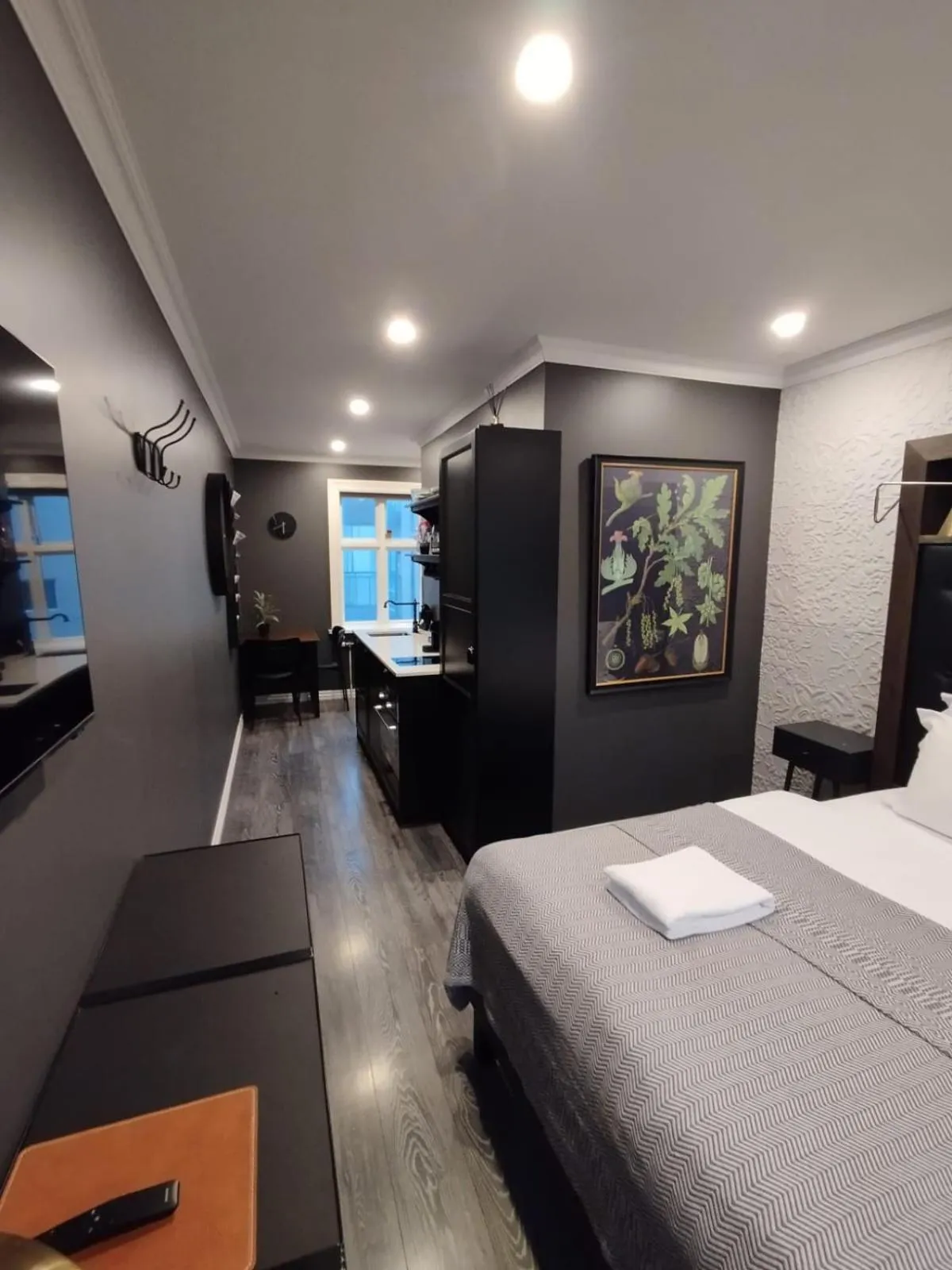 Bed in Vintage Apartment Hotel