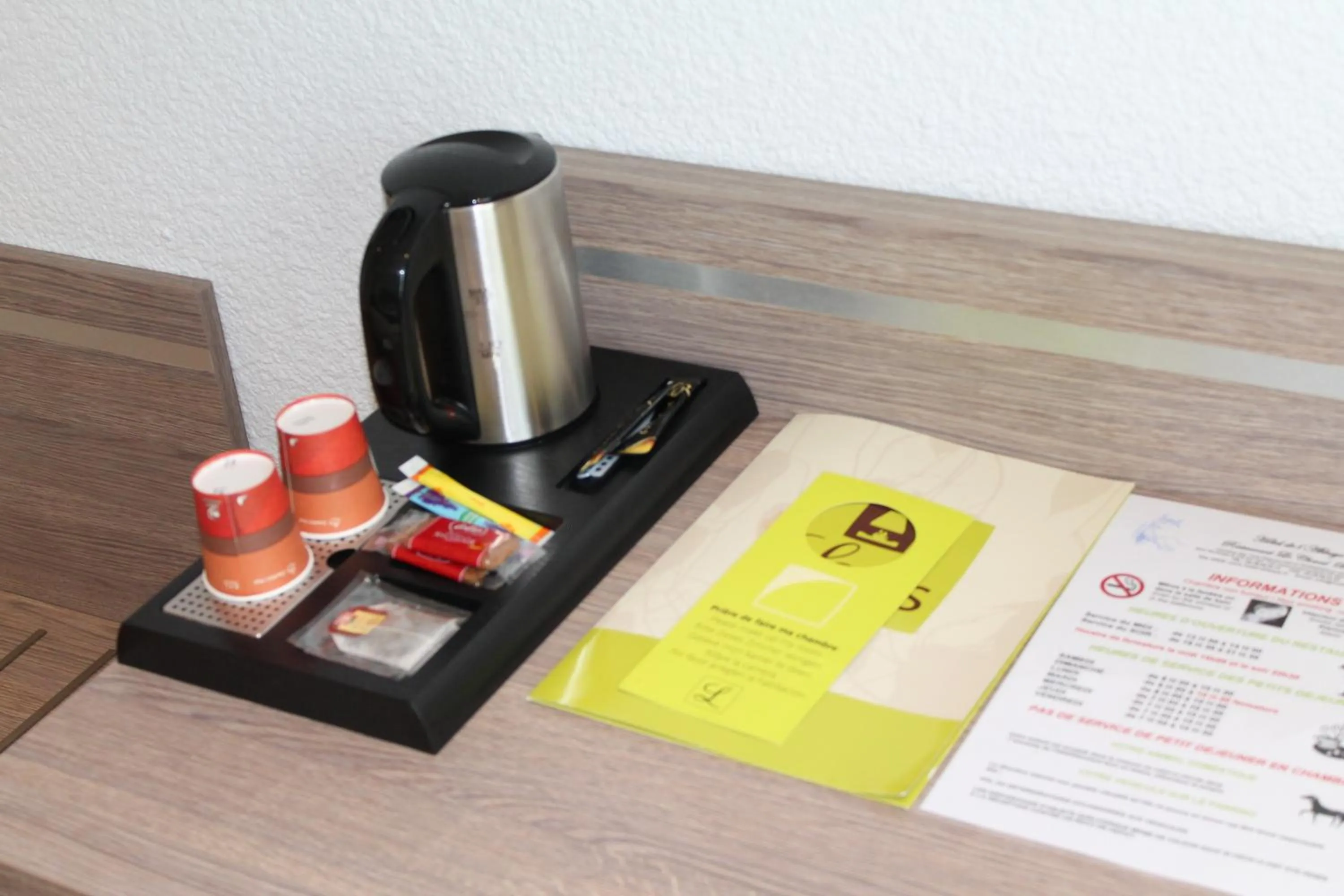 Drinks in Logis Hotel Restaurant de l'Abbaye