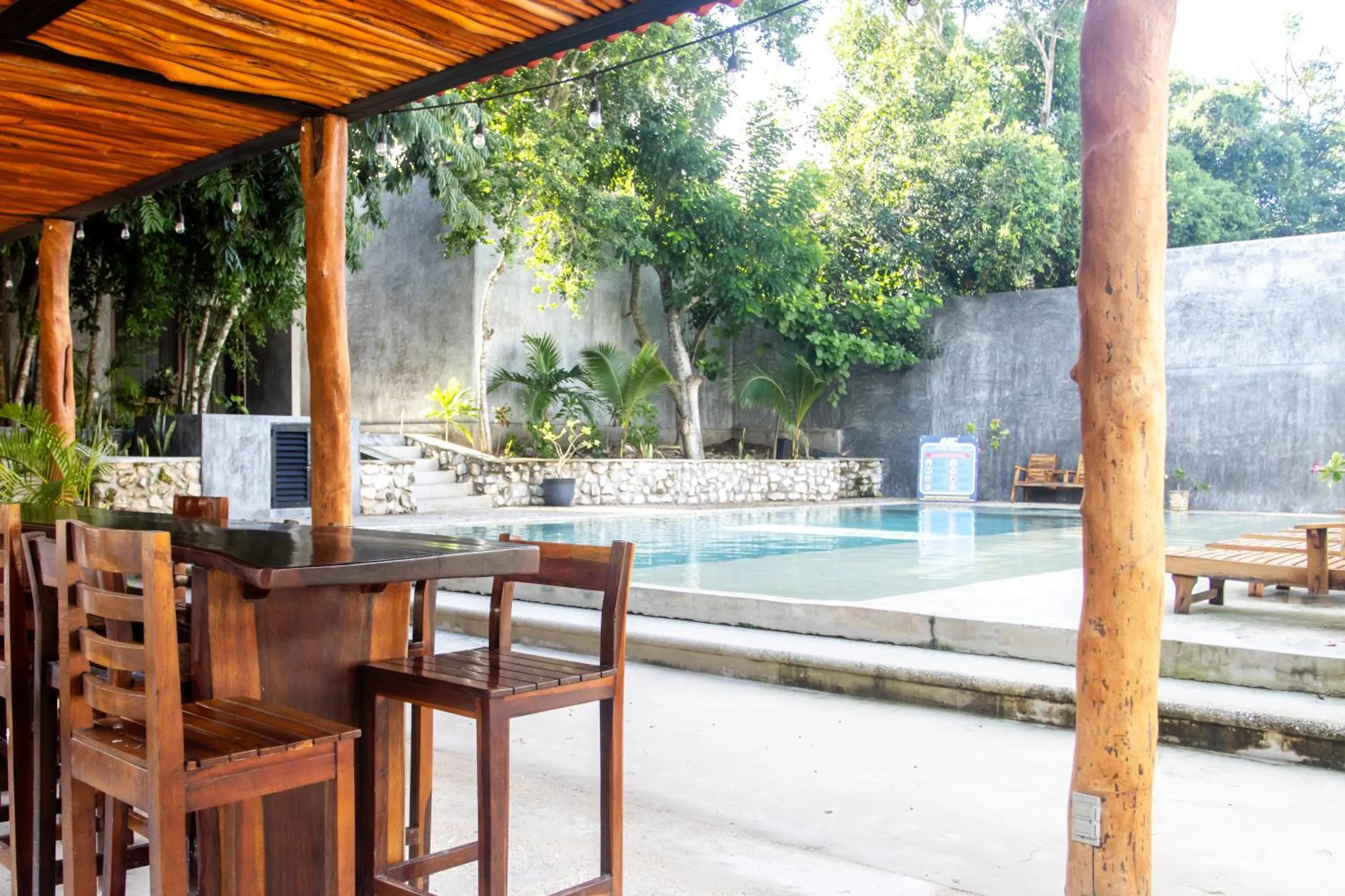 Swimming pool in Hotel Casa Tortuga Tulum - Cenotes Park Inclusive