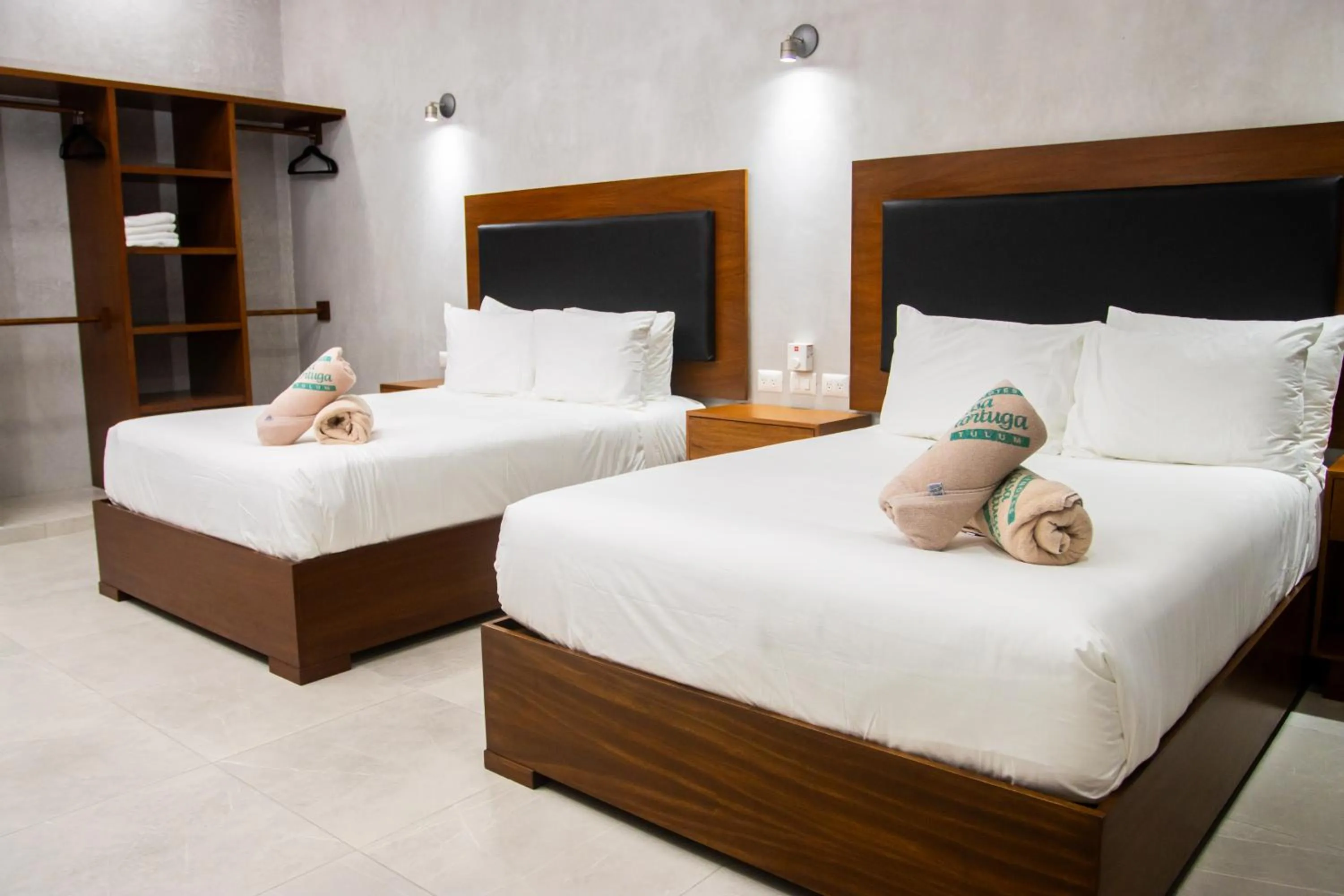 Bed in Hotel Casa Tortuga Tulum - Cenotes Park Inclusive
