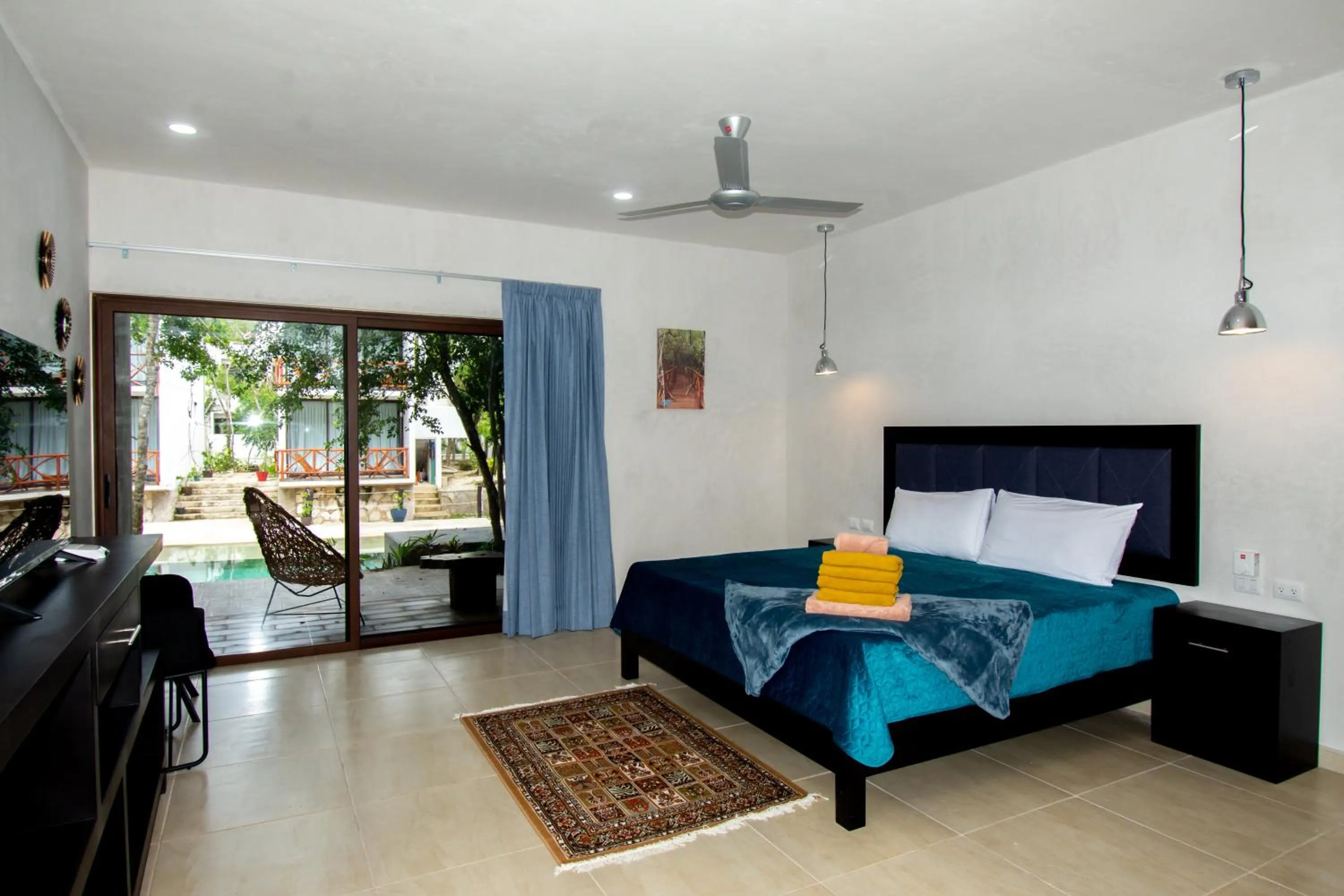 Bed in Hotel Casa Tortuga Tulum - Cenotes Park Inclusive