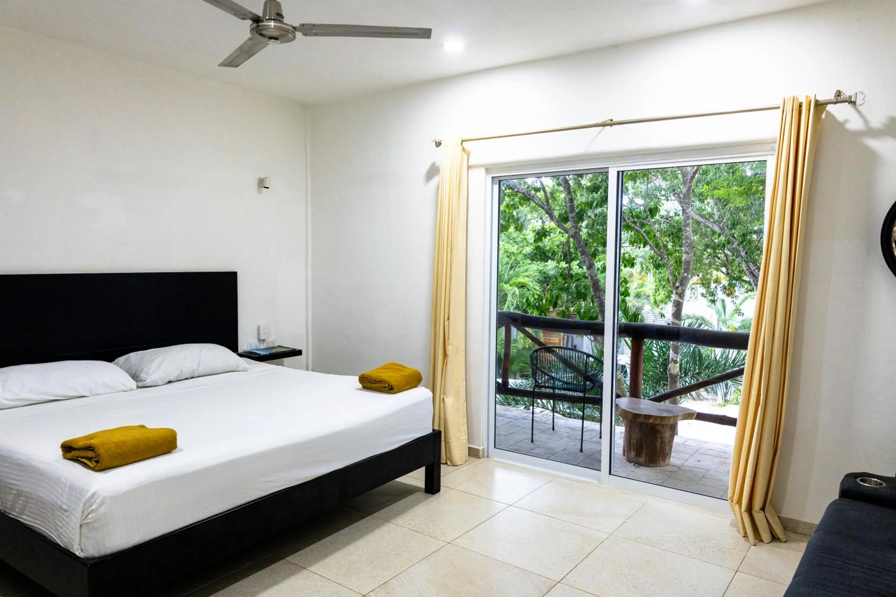 Bed in Hotel Casa Tortuga Tulum - Cenotes Park Inclusive