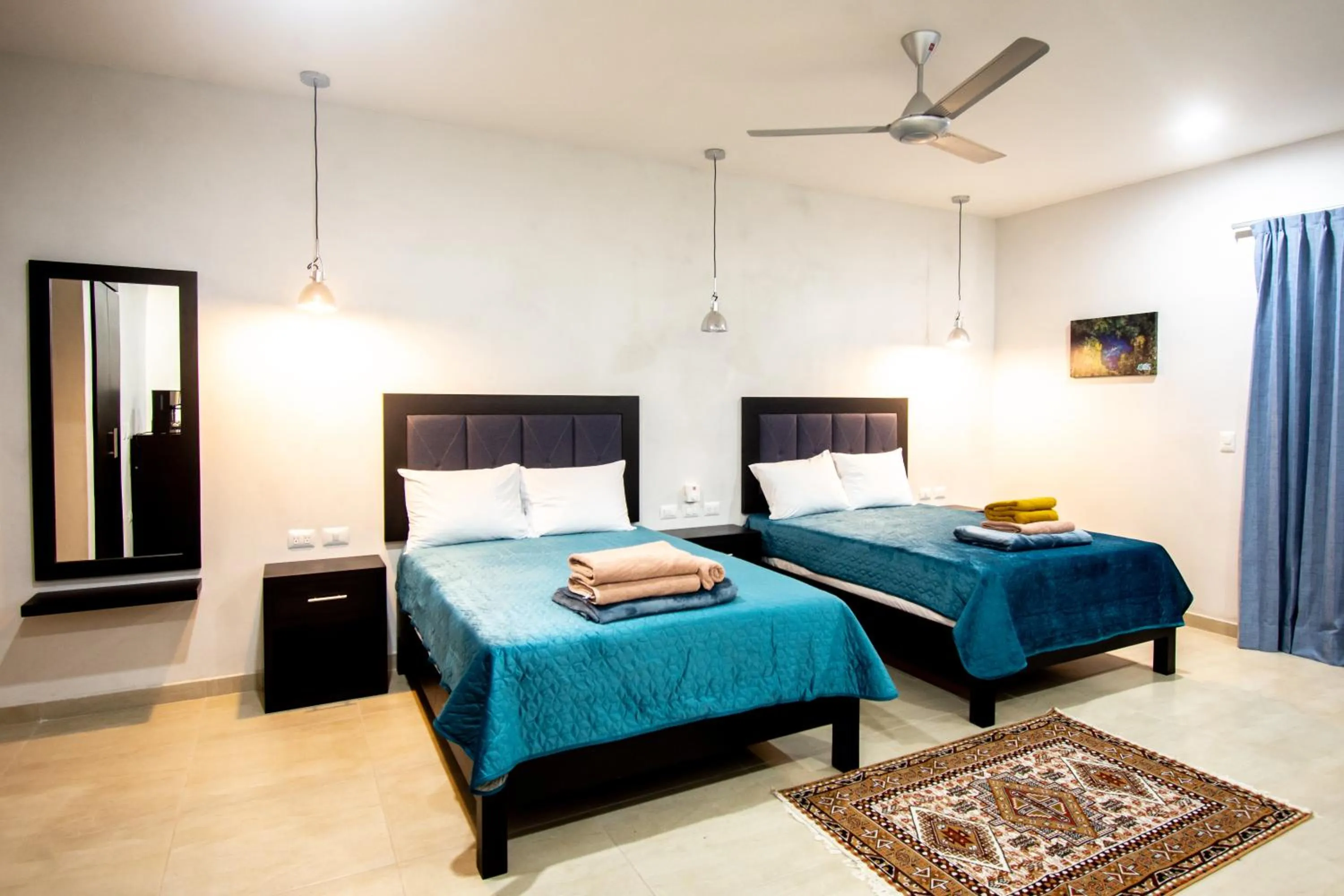 Bed in Hotel Casa Tortuga Tulum - Cenotes Park Inclusive