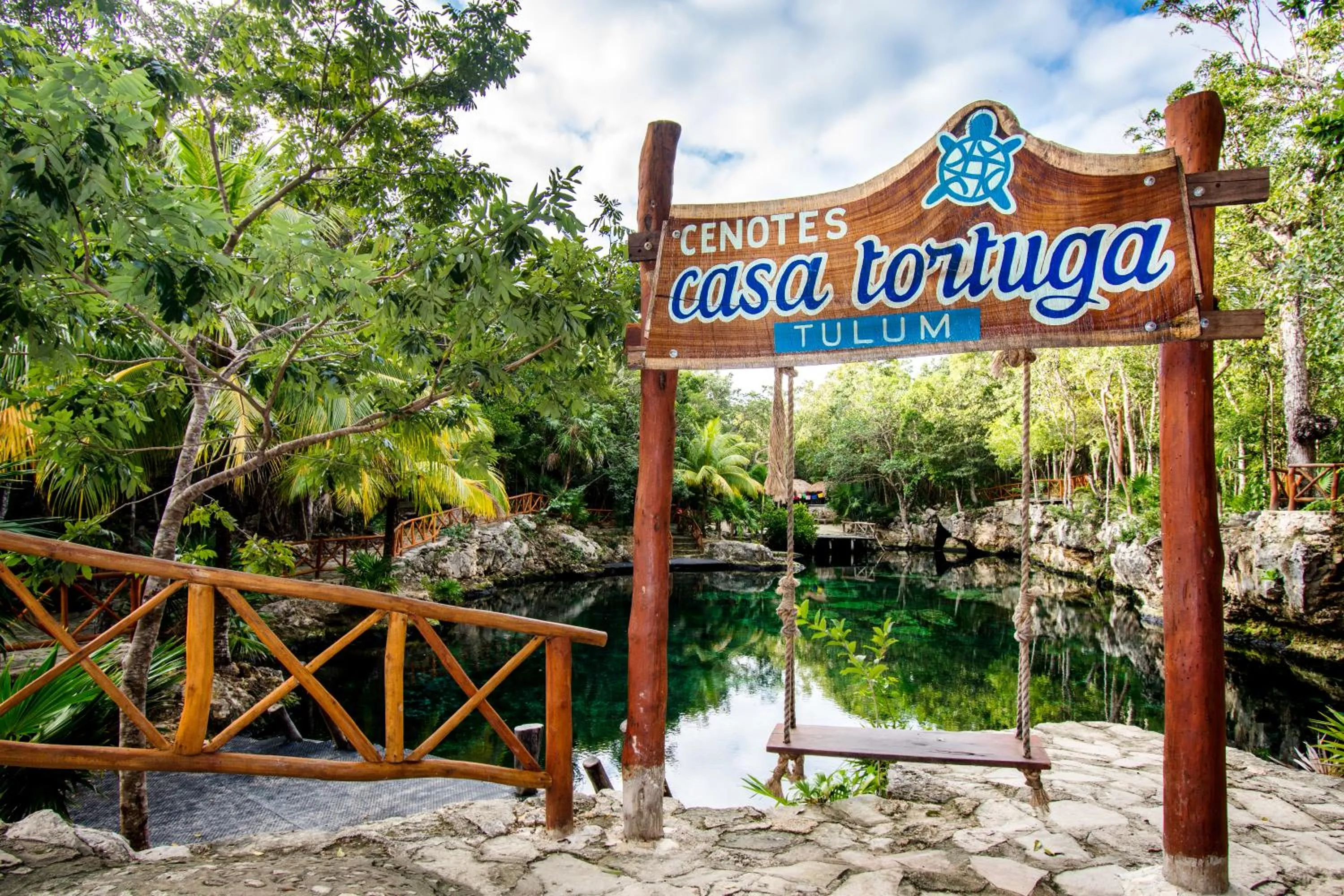 Natural landscape in Hotel Casa Tortuga Tulum - Cenotes Park Inclusive