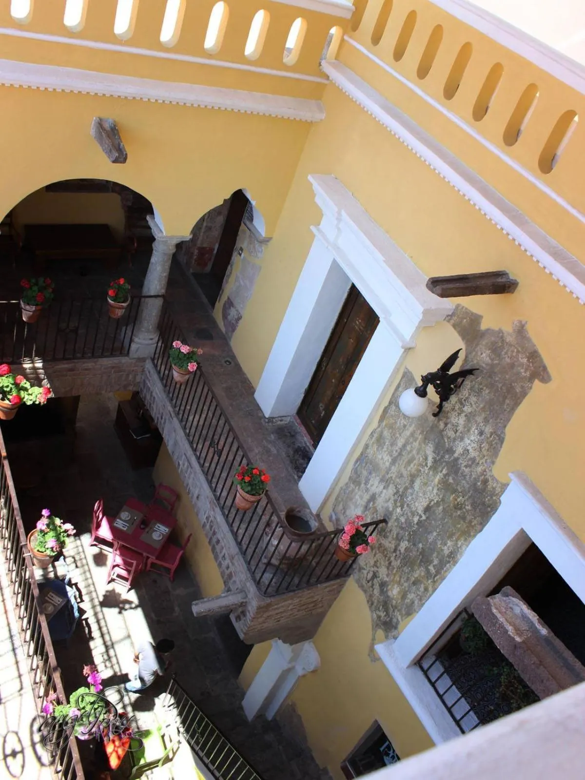Lobby or reception in Hotel Boutique Posada XVII