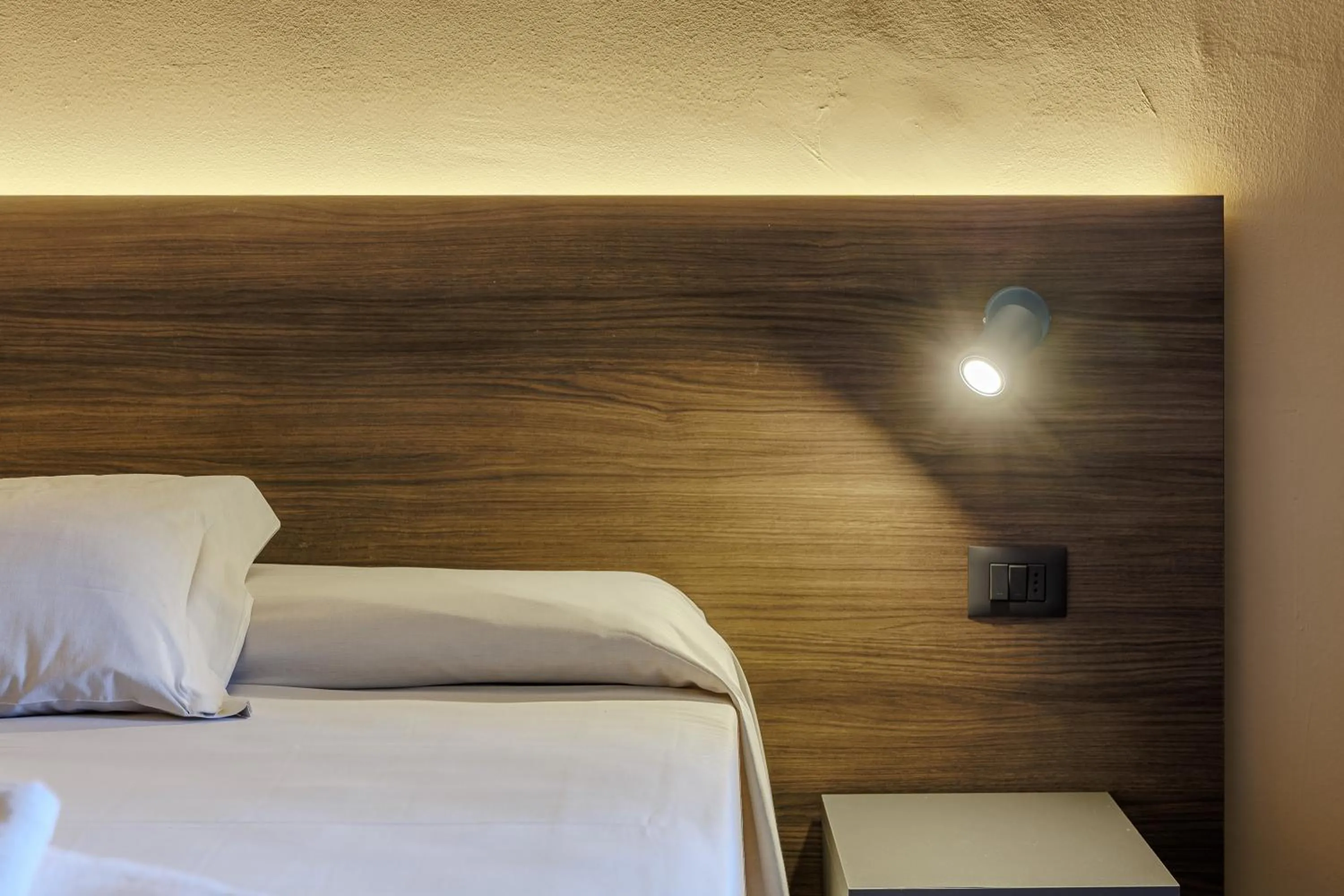 Bed in Hotel San Marco