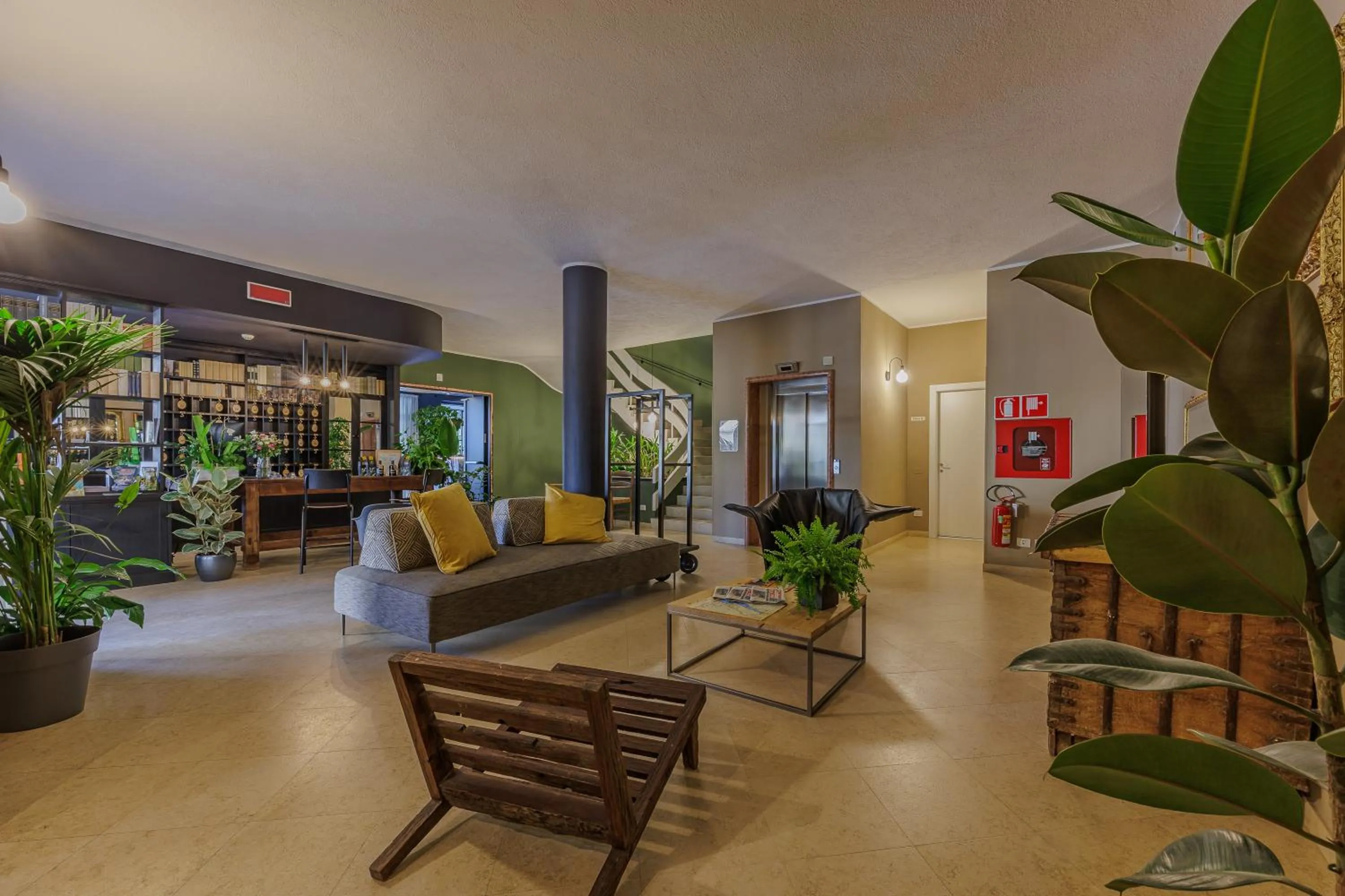 Lobby or reception in Hotel San Marco